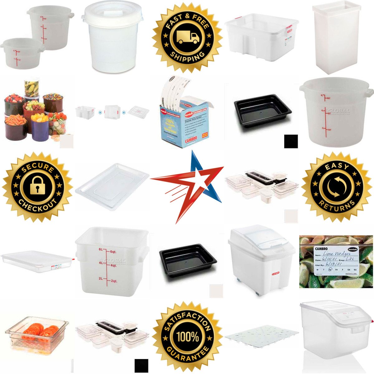 A selection of Food Storage Containers products on GoVets