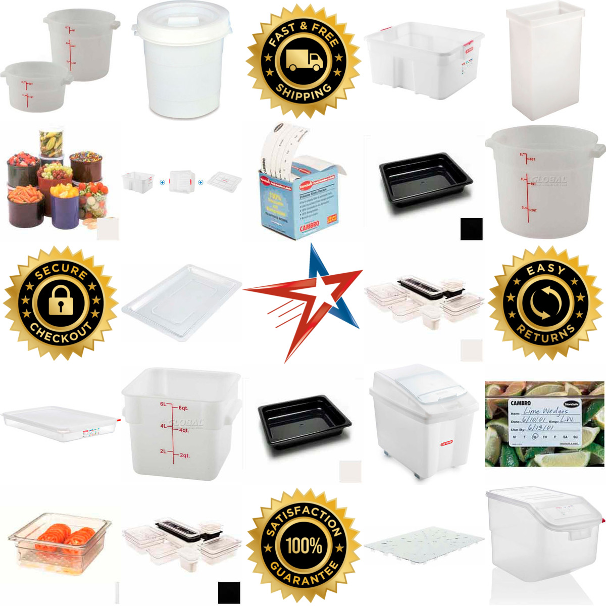 Millions of Products A selection of Food Storage Containers products on GoVets