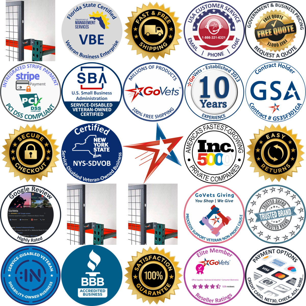 Millions of Products A selection of Enclosures and Guards products on GoVets