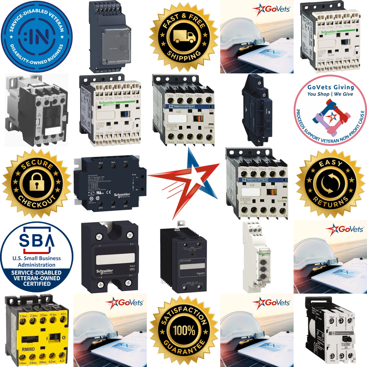 A selection of Control Relays products on GoVets
