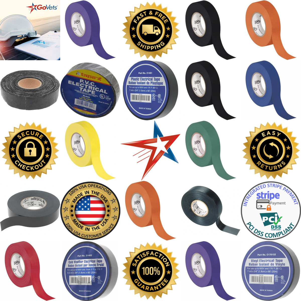 A selection of Value Collection products on GoVets