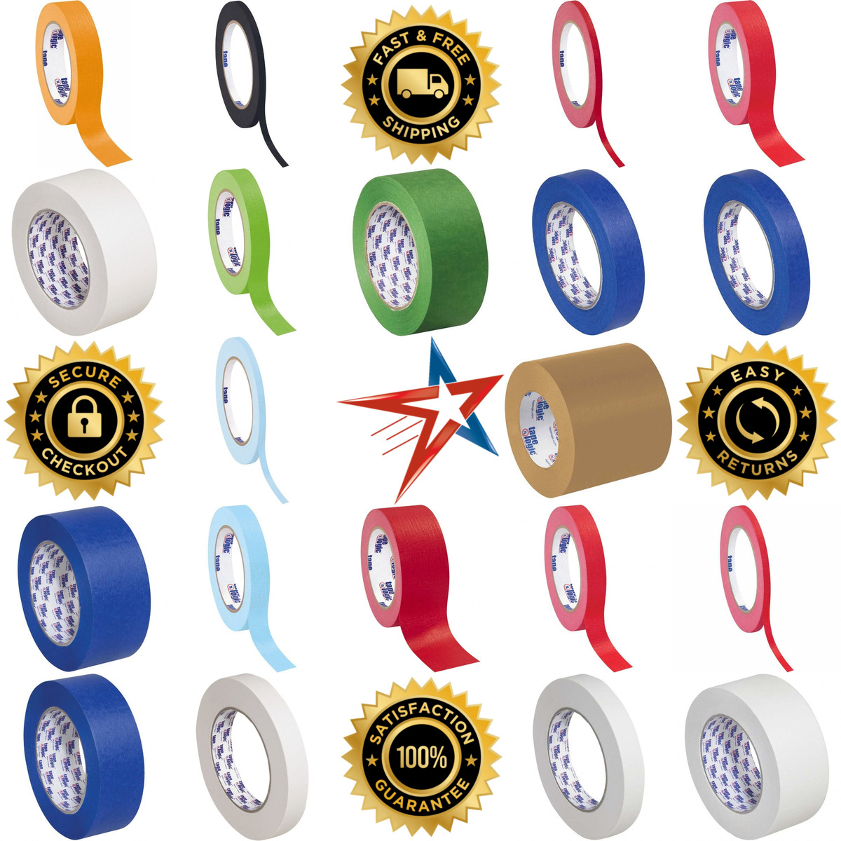 A selection of Tape Logic products on GoVets