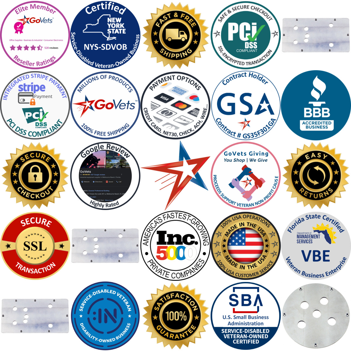 A selection of Multiple Tapping Templates products on GoVets