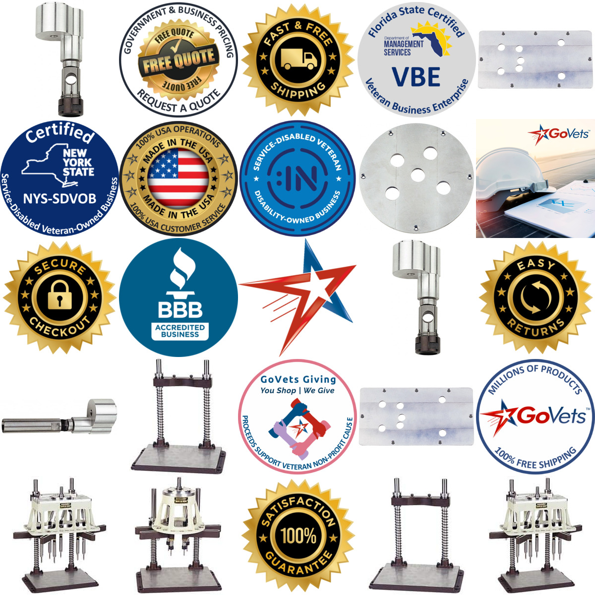 Millions of Products A selection of Multiple Tapping Heads and Equipment products on GoVets