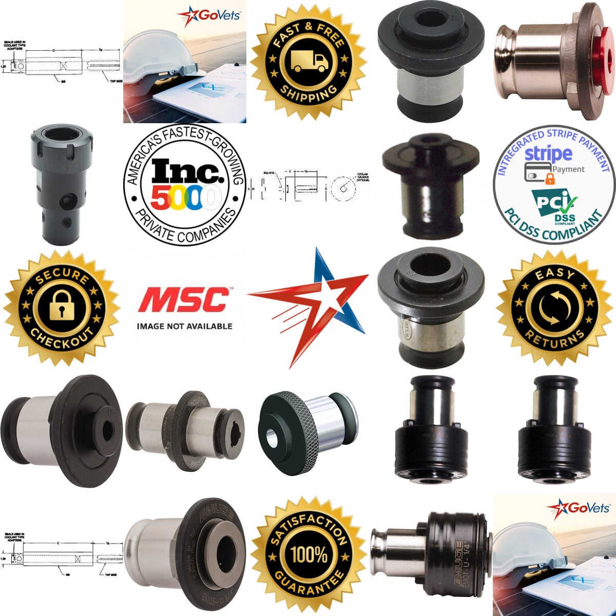 Millions of Products A selection of Tapping Adapters and Adapter Sets products on GoVets