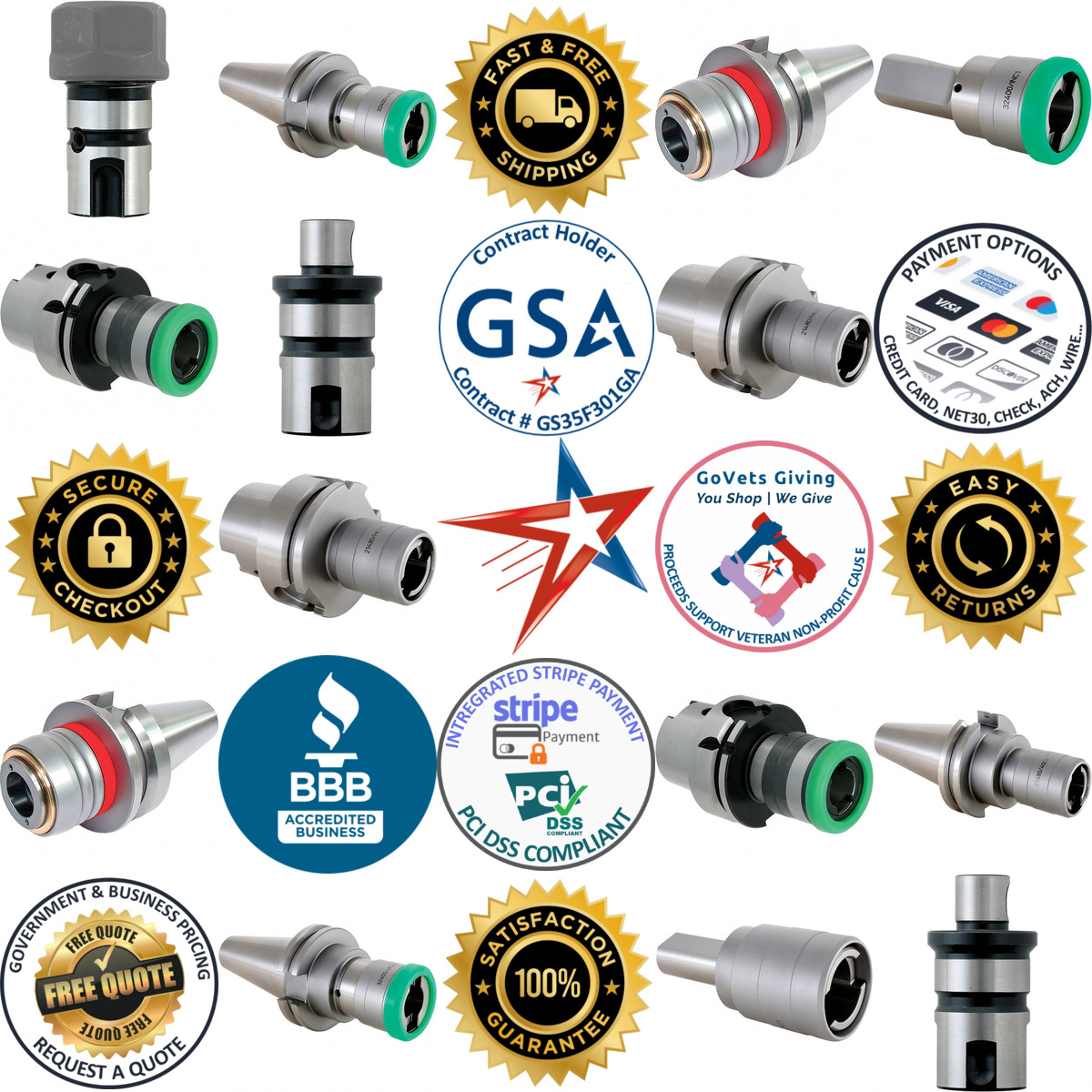 A selection of Techniks products on GoVets