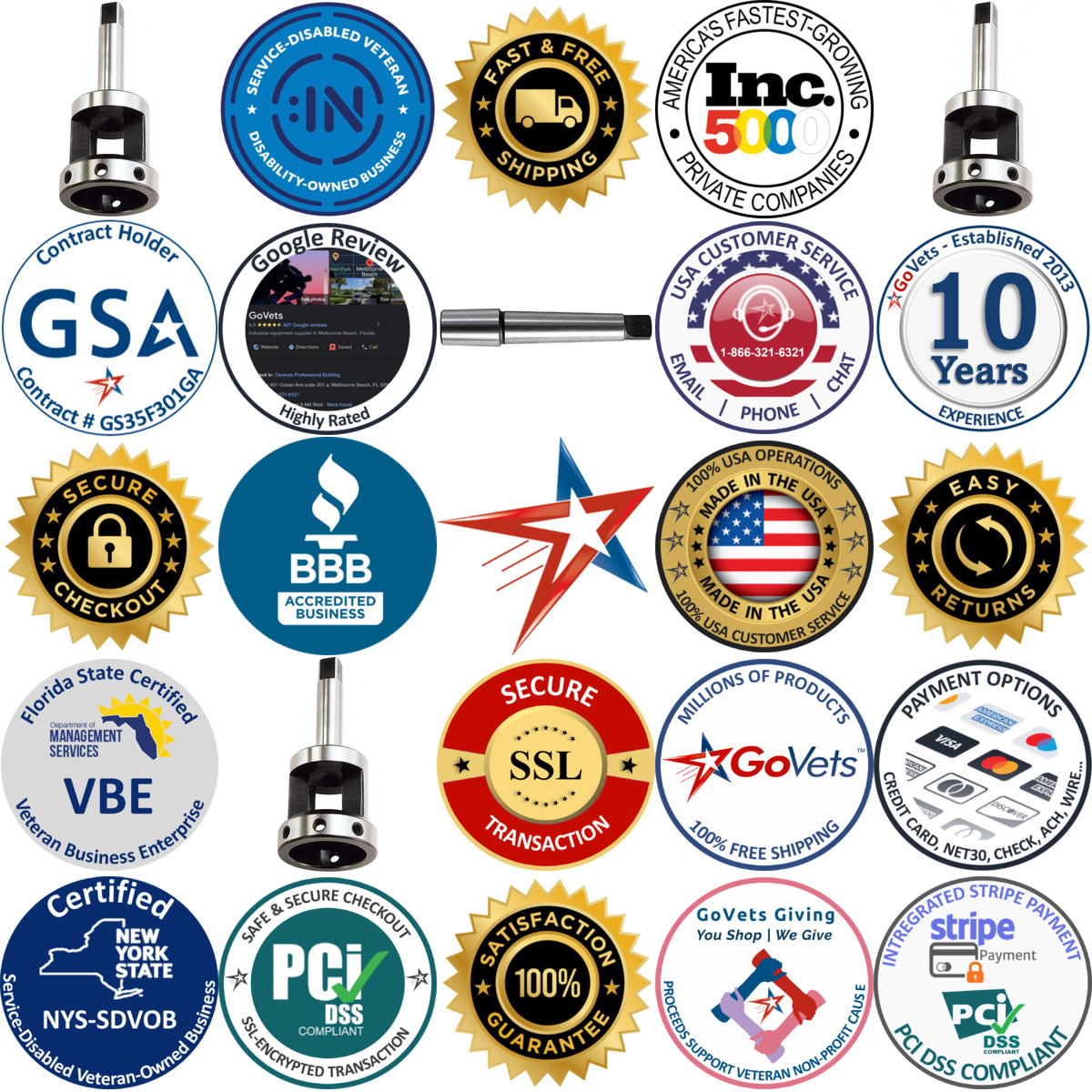 Millions of Products A selection of Value Collection products on GoVets