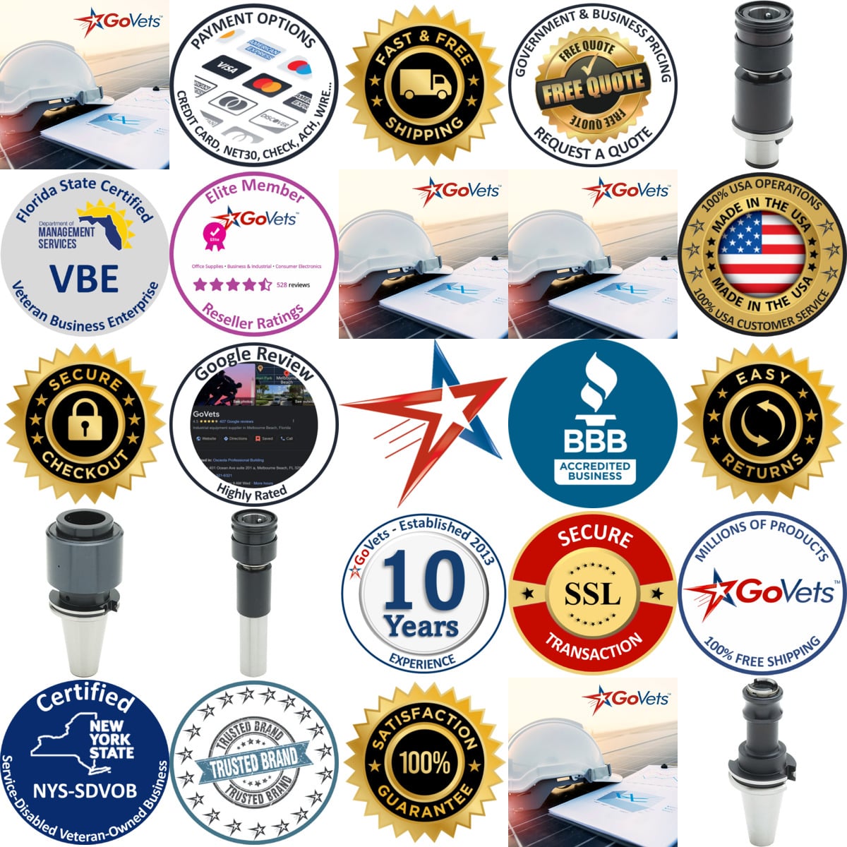 Millions of Products A selection of Parlec products on GoVets