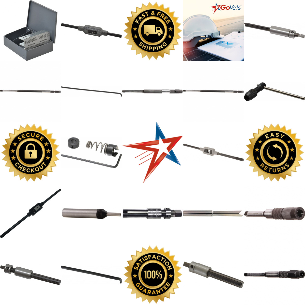 Millions of Products A selection of Tapping Tools and Tapping Accessories products on GoVets