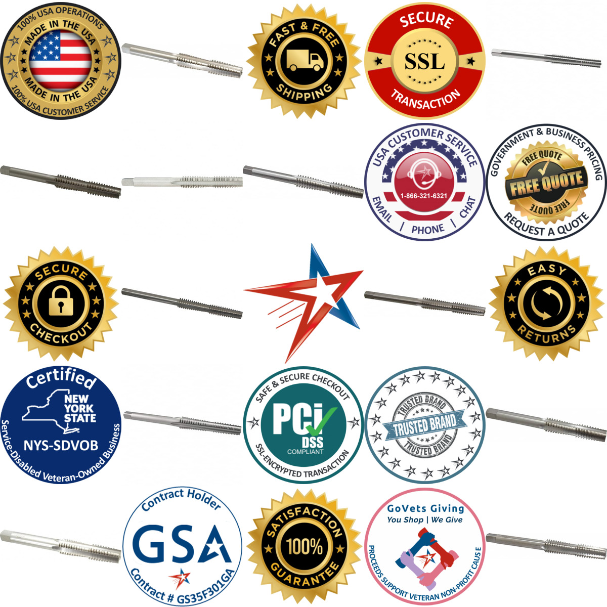 Millions of Products A selection of Value Collection products on GoVets