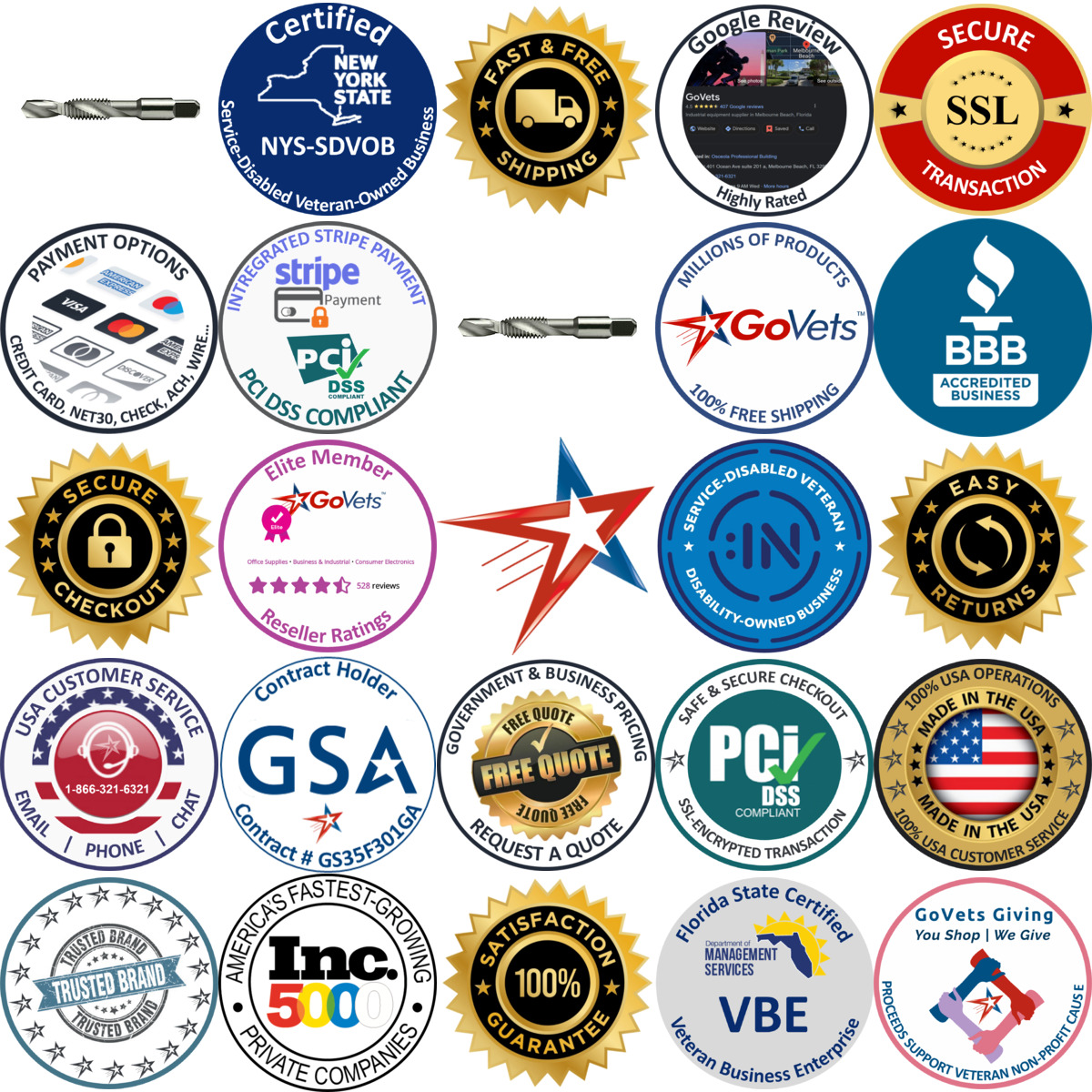 Millions of Products A selection of Cle Line products on GoVets