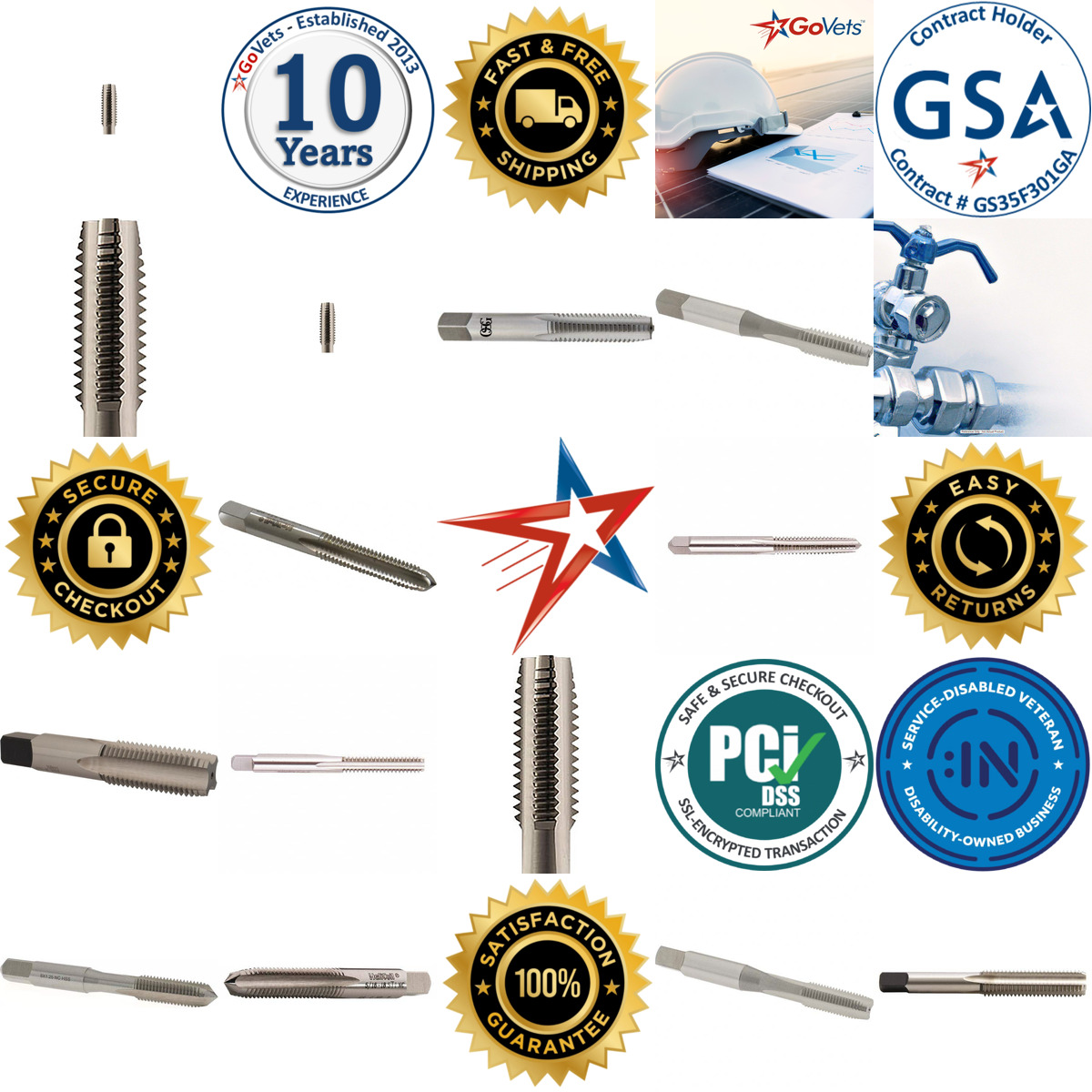 A selection of Hand Sti Taps products on GoVets