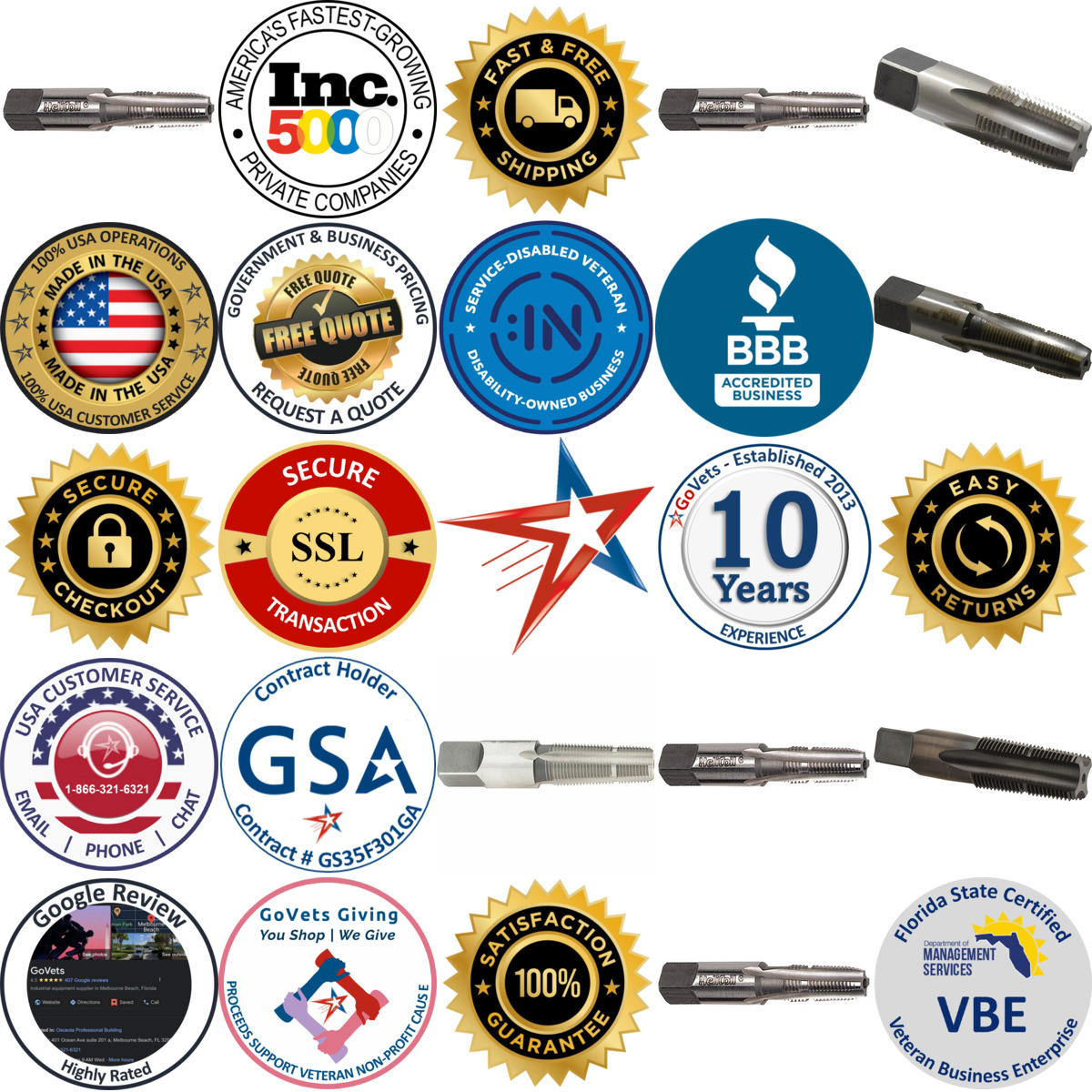 A selection of Pipe Sti Taps products on GoVets