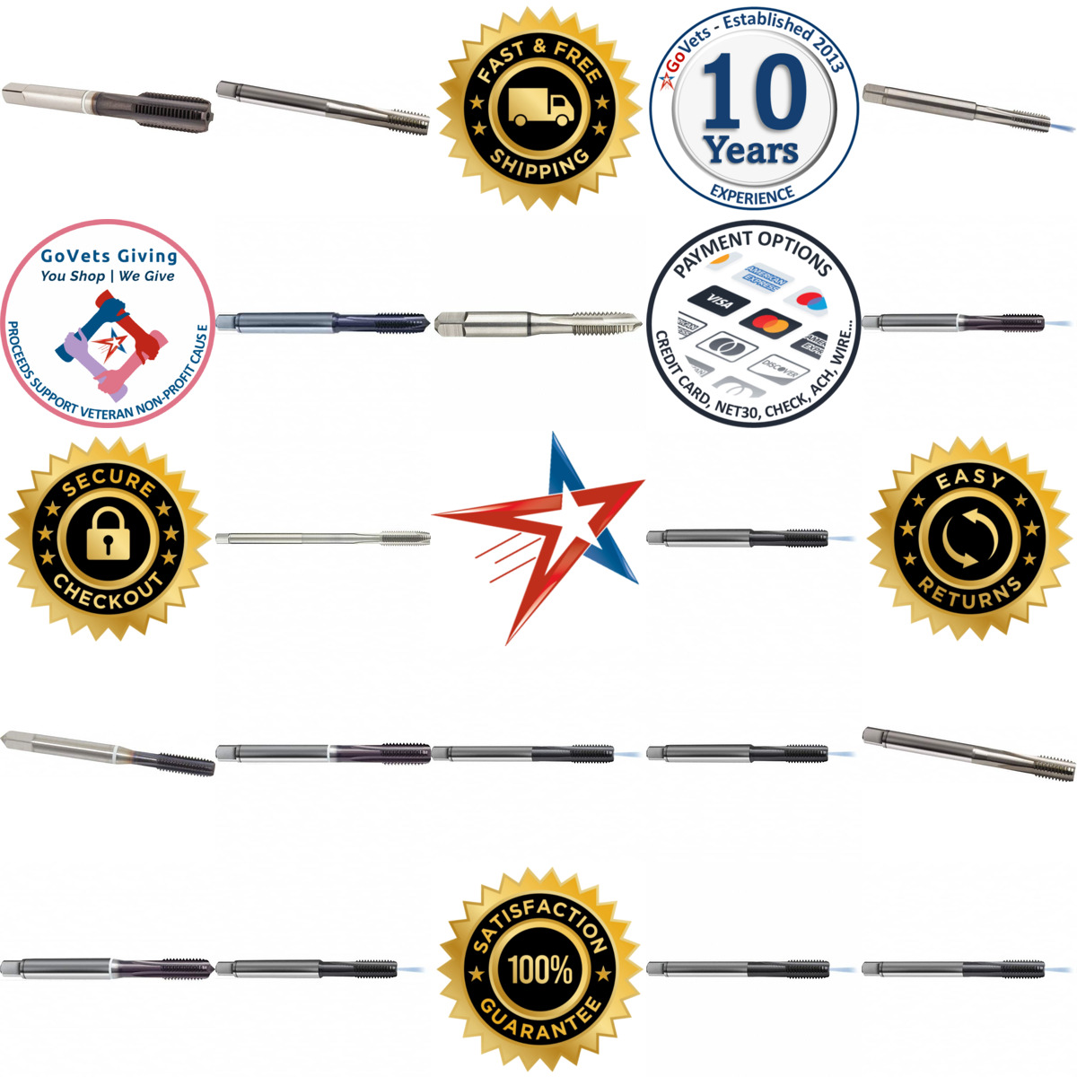 Millions of Products A selection of Guhring products on GoVets