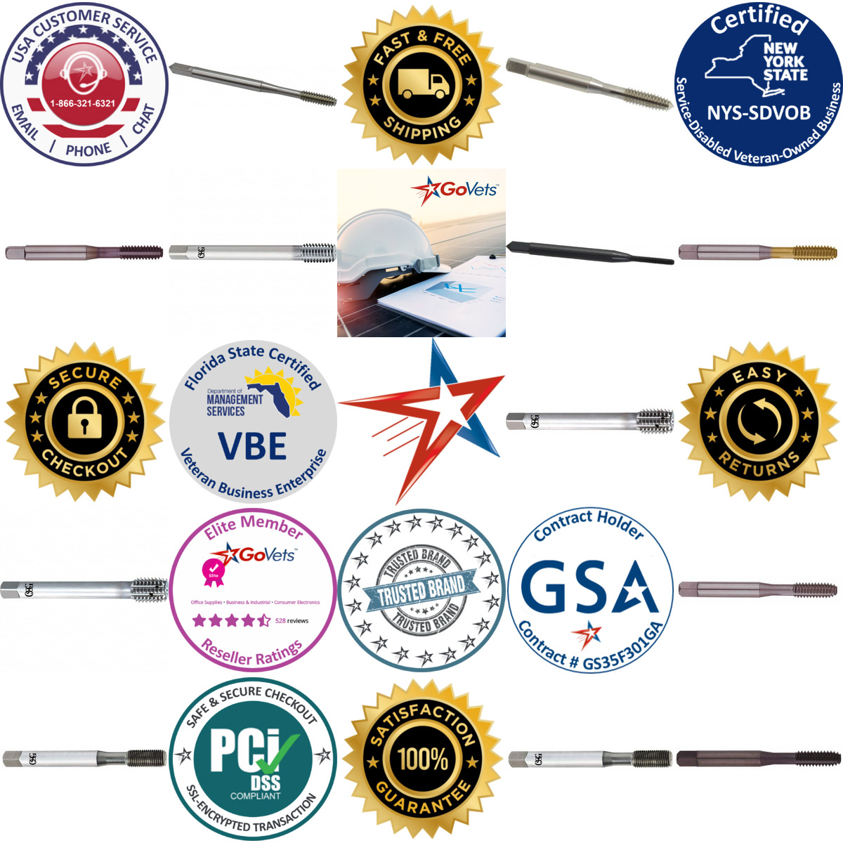 A selection of Osg products on GoVets