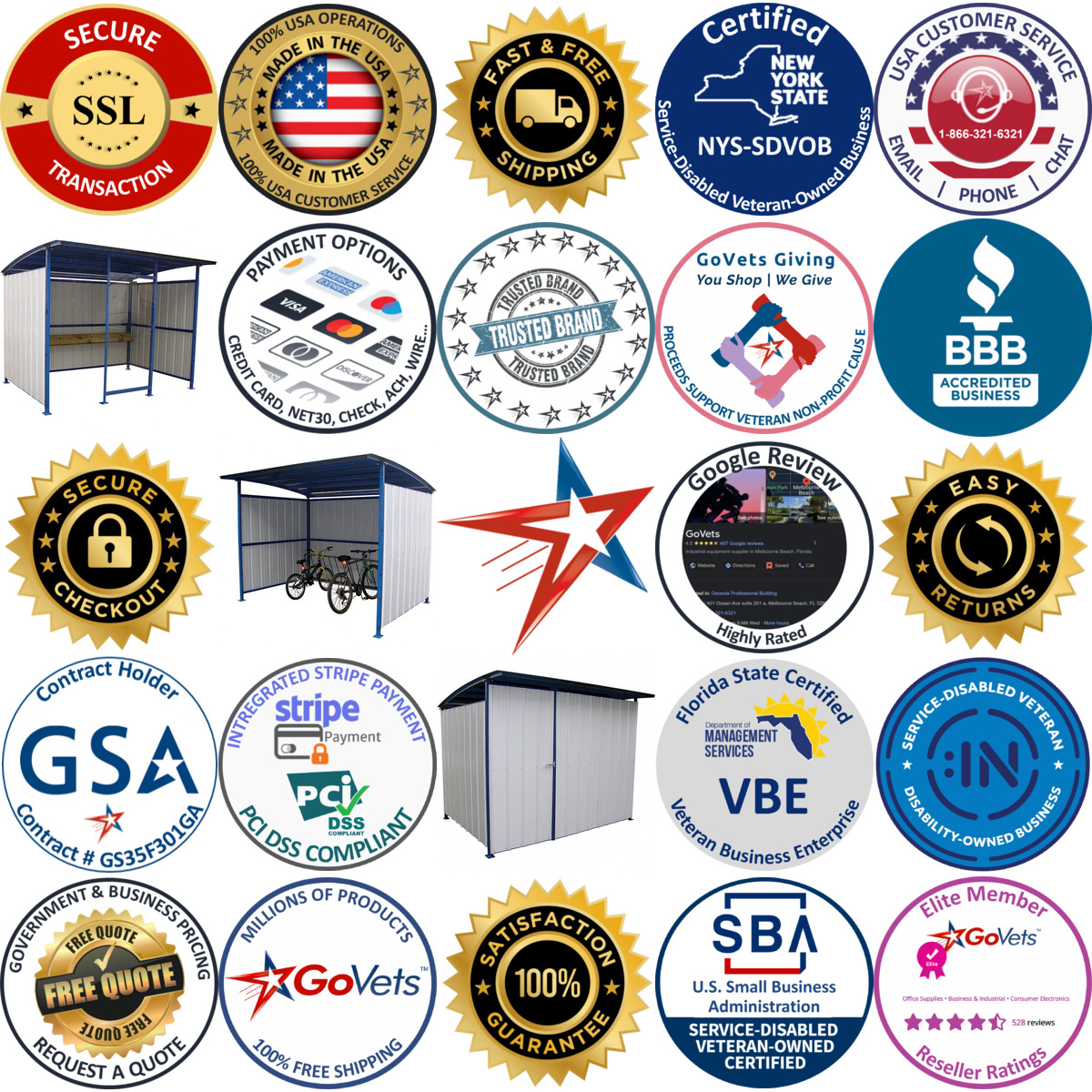 Millions of Products A selection of Vestil products on GoVets