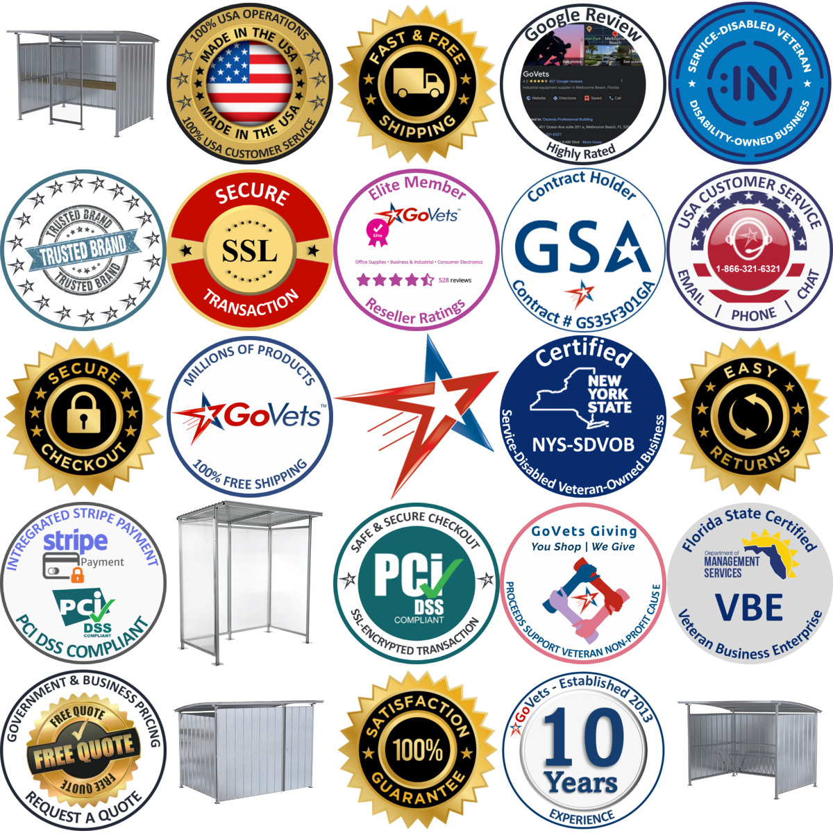 Millions of Products A selection of Vestil products on GoVets