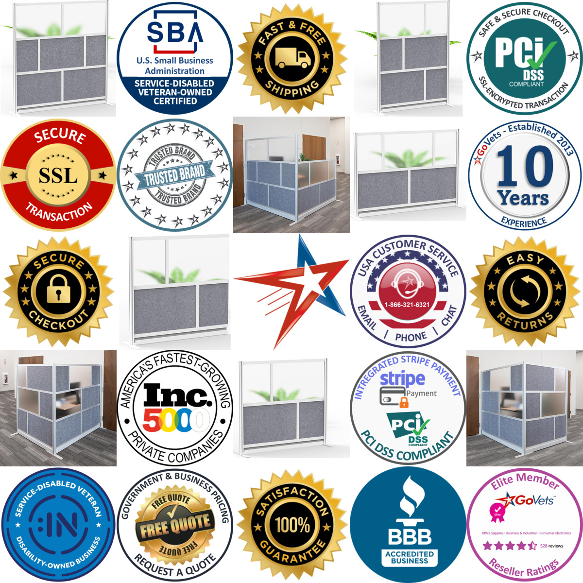 Millions of Products A selection of Luxor products on GoVets