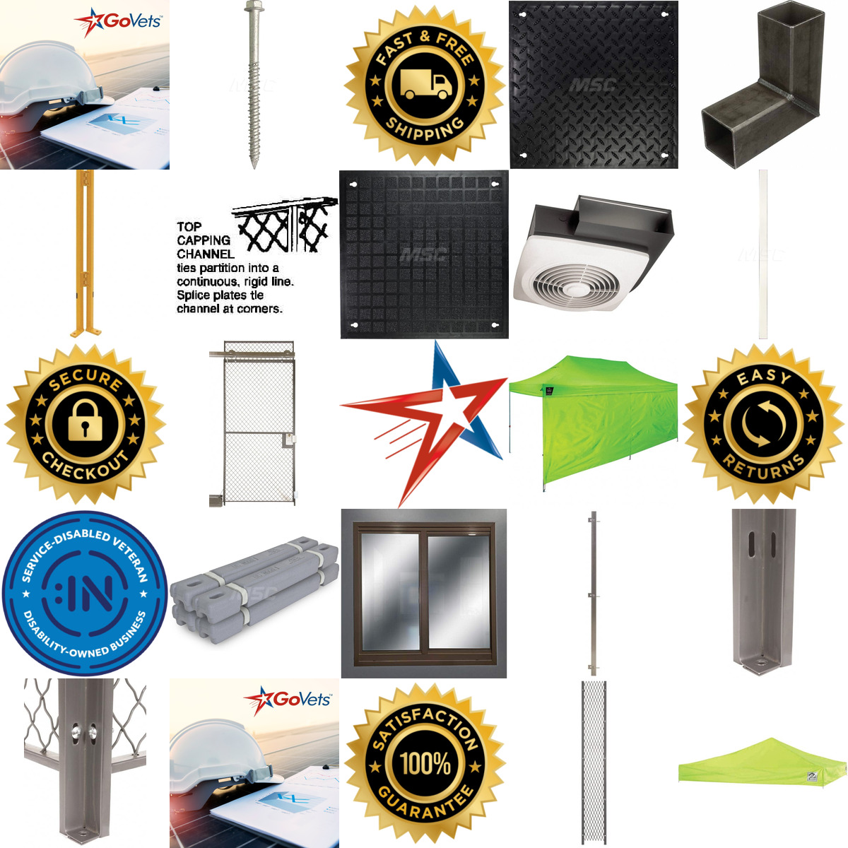A selection of Temporary Structure Parts and Accessories products on GoVets
