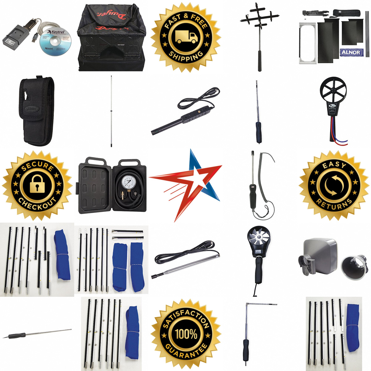 A selection of Air Velocity Monitor Accessories products on GoVets