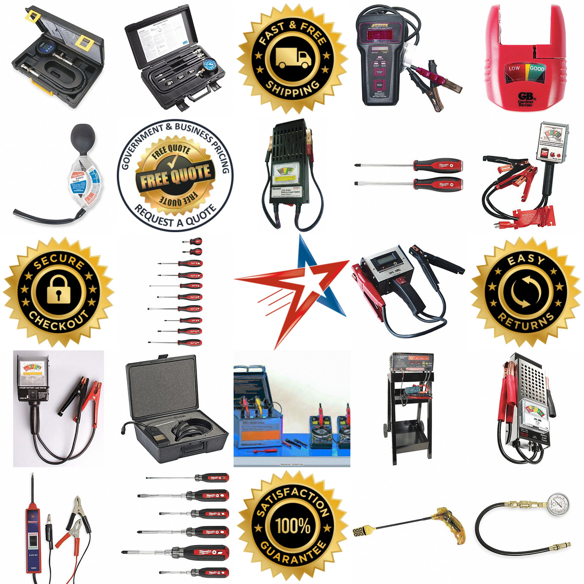 A selection of Automotive Testing products on GoVets