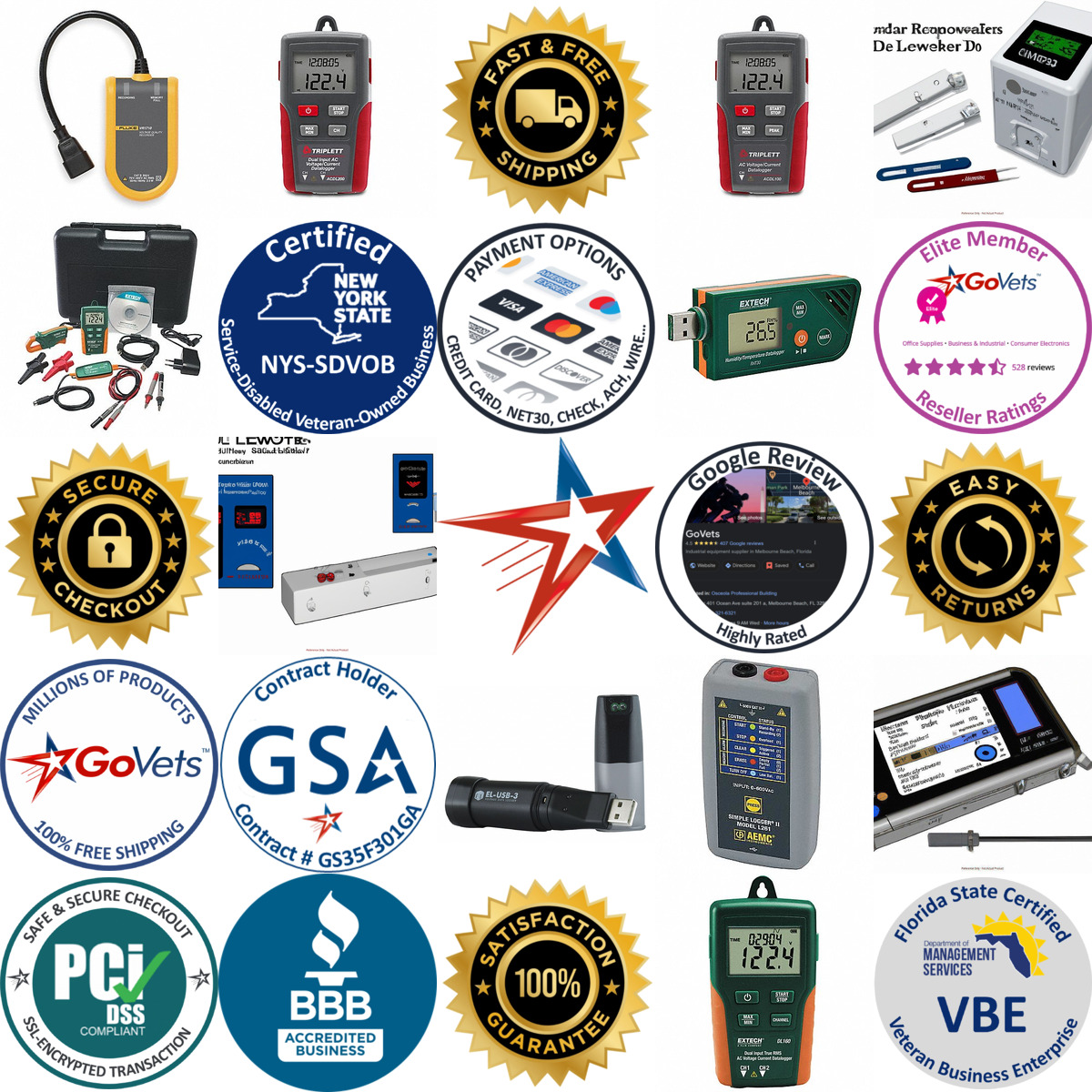 A selection of Electrical Properties Data Loggers products on GoVets