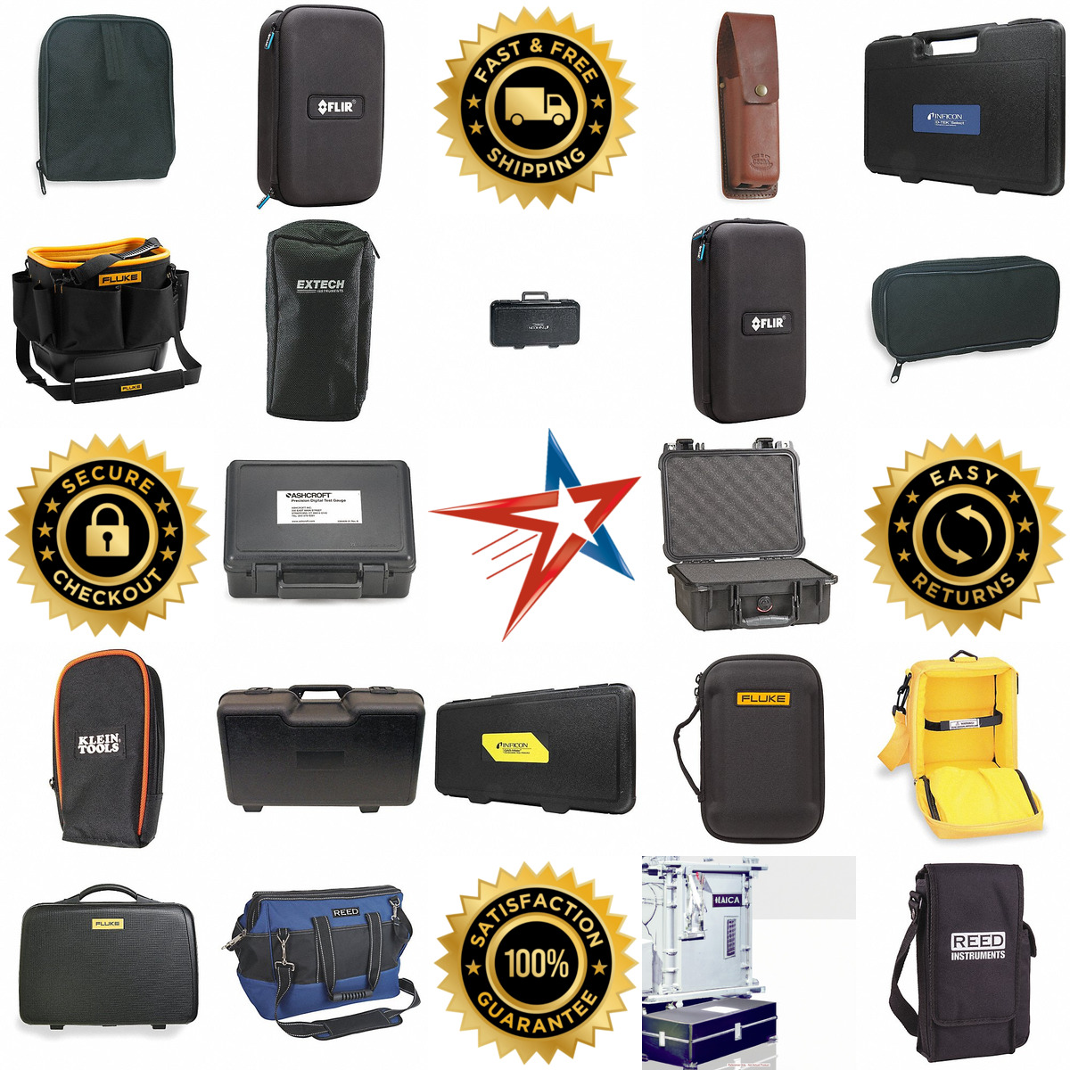 A selection of Test Instrument Carrying Cases products on GoVets