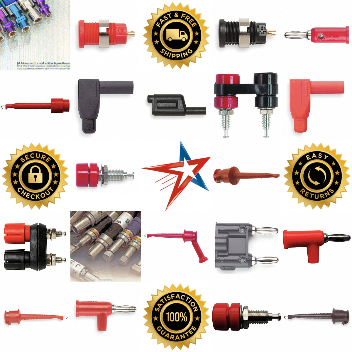 A selection of Test Lead Connectors products on GoVets