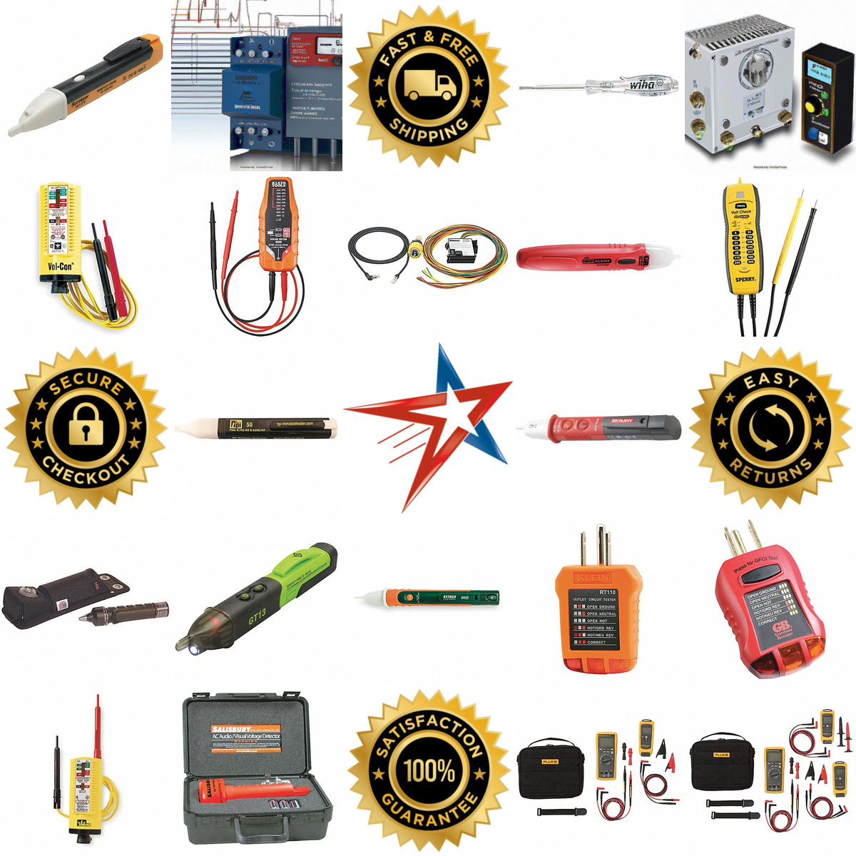 A selection of Voltage and Continuity Testers products on GoVets