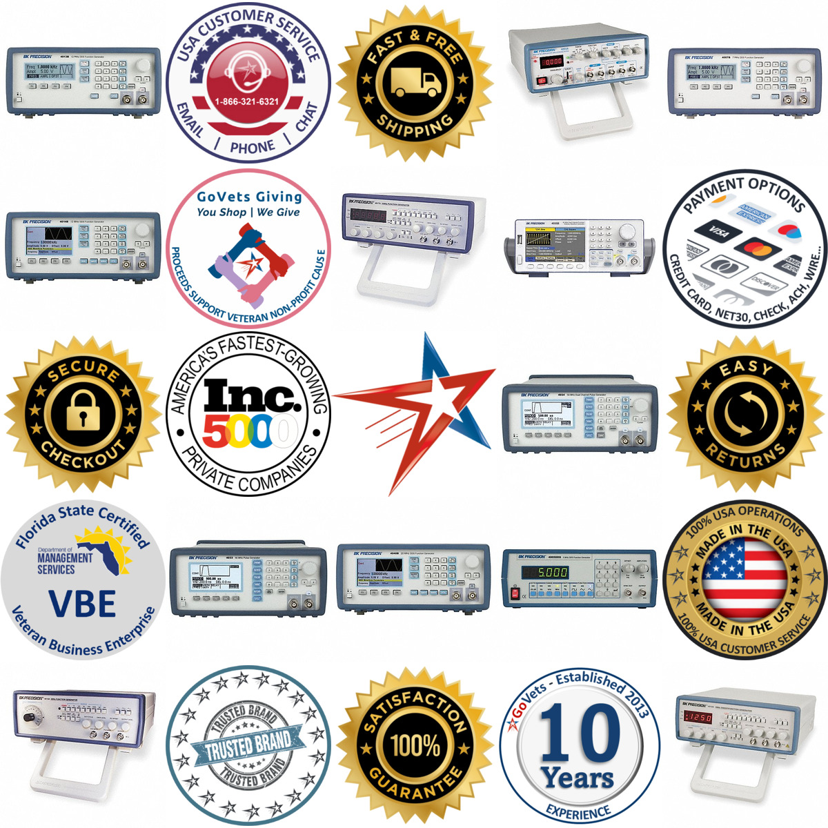 A selection of Function Generators products on GoVets