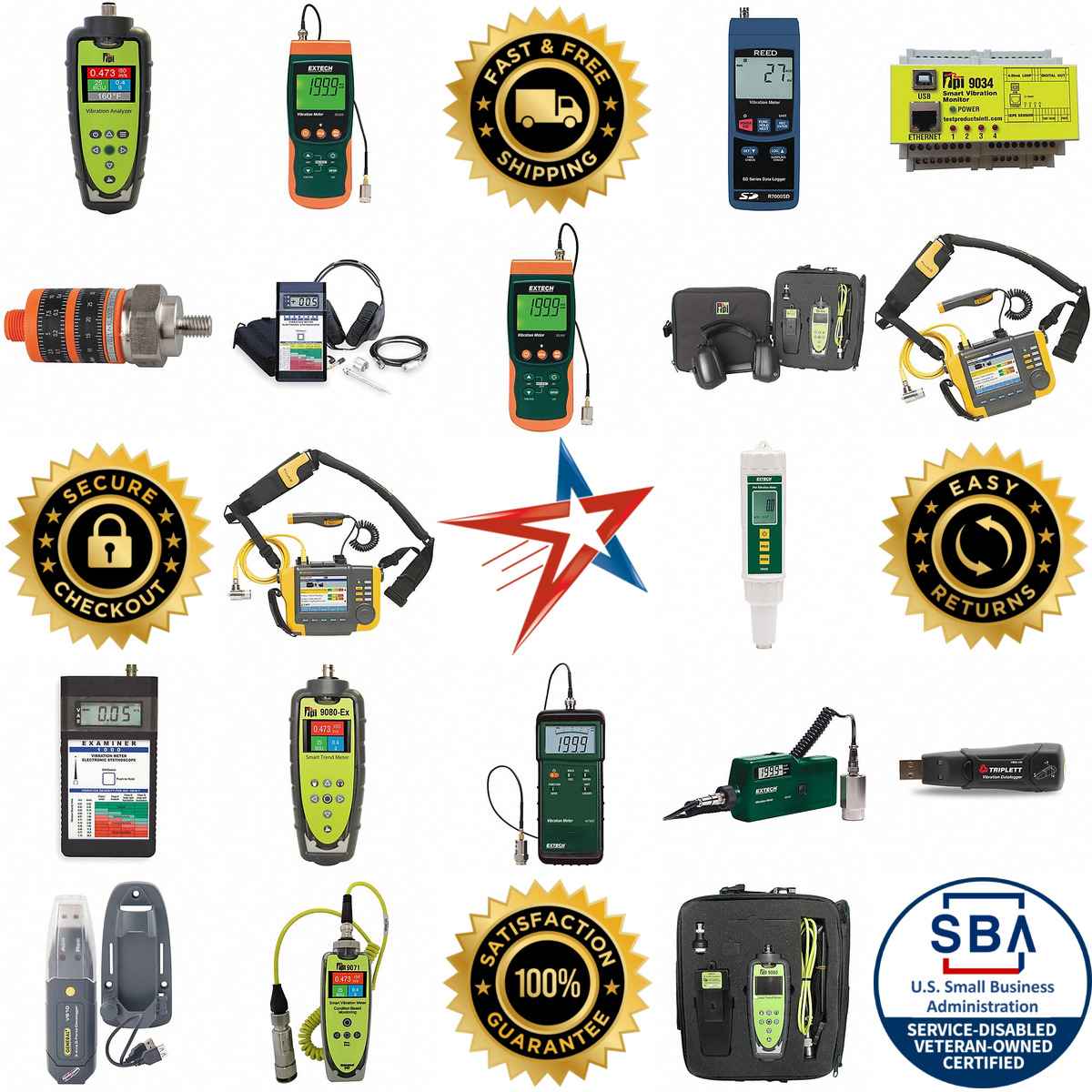 A selection of Vibration Meters products on GoVets