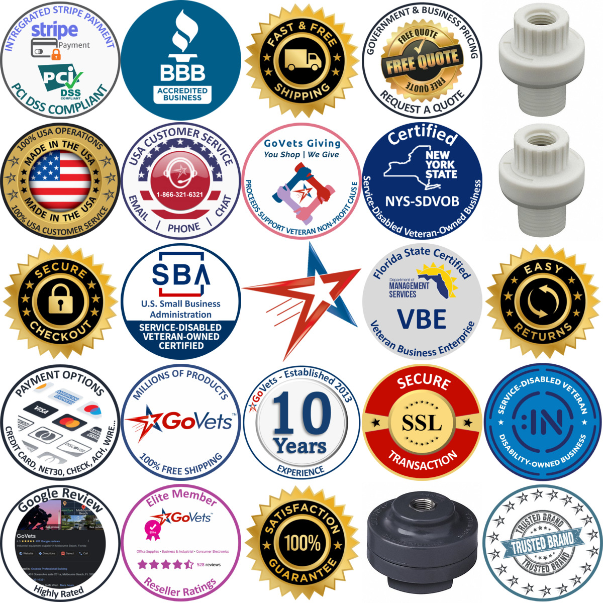 A selection of Pressure Gauge Guards products on GoVets