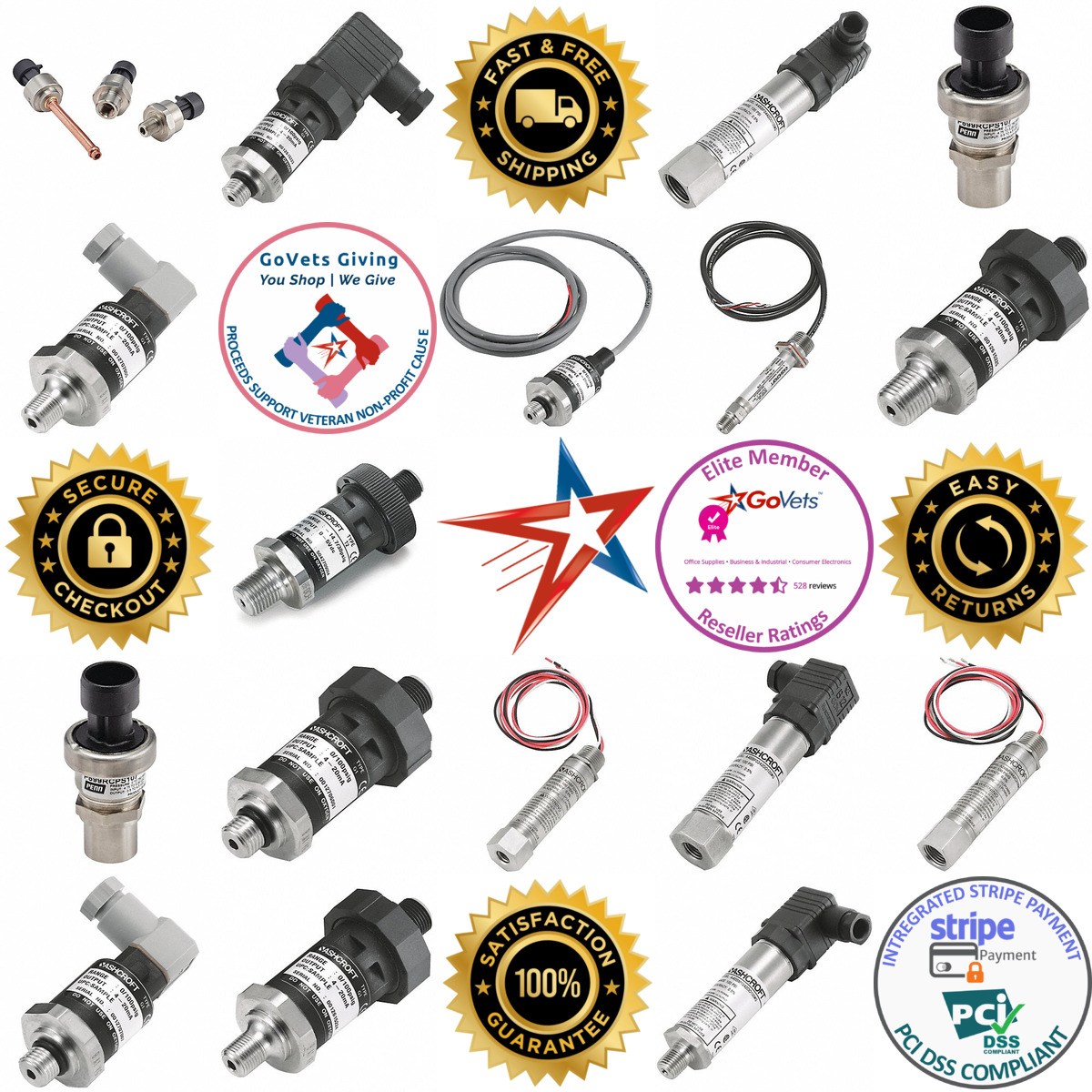 A selection of Standard Pressure and Vacuum Transmitters products on GoVets