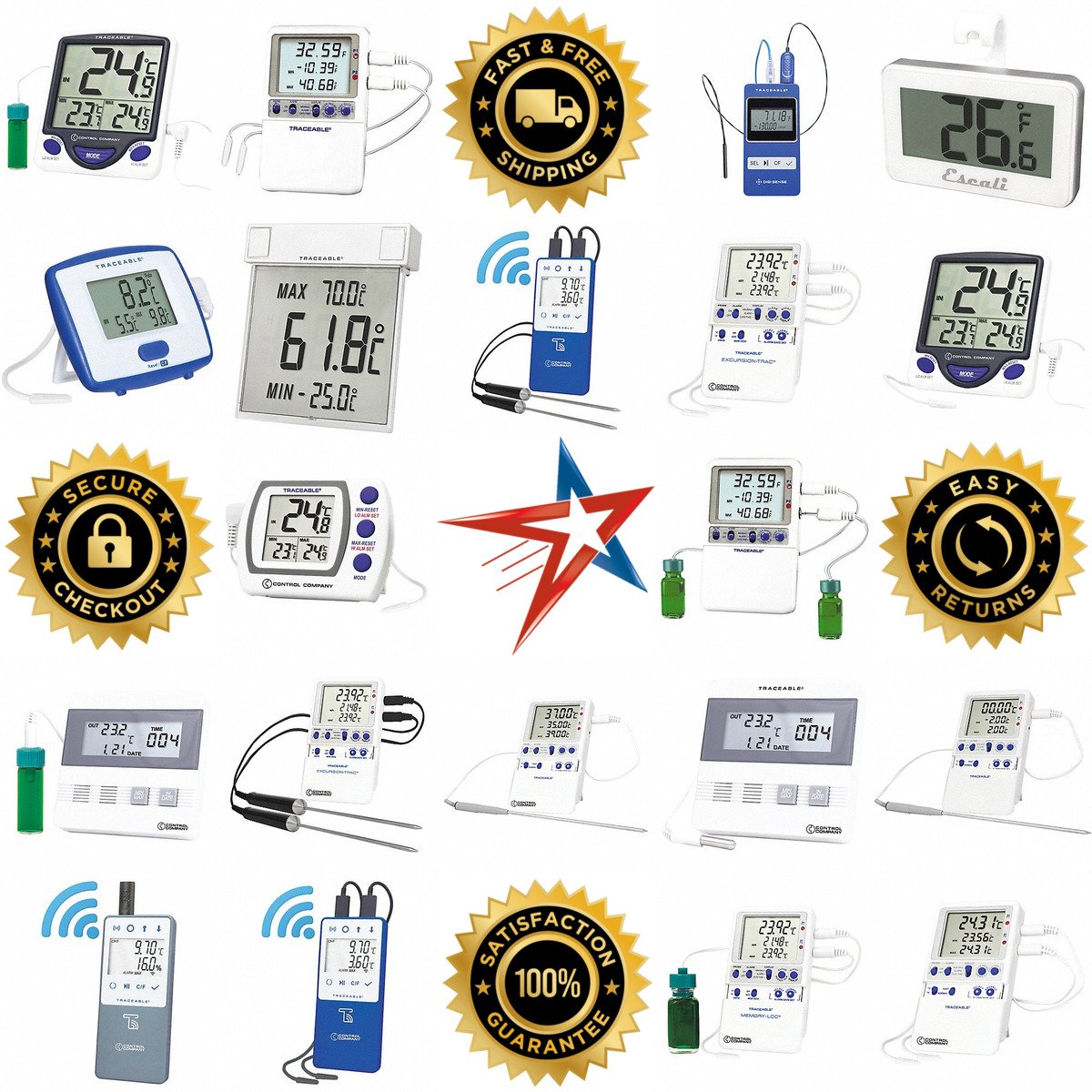 A selection of Critical Temperature Digital Thermometers products on GoVets