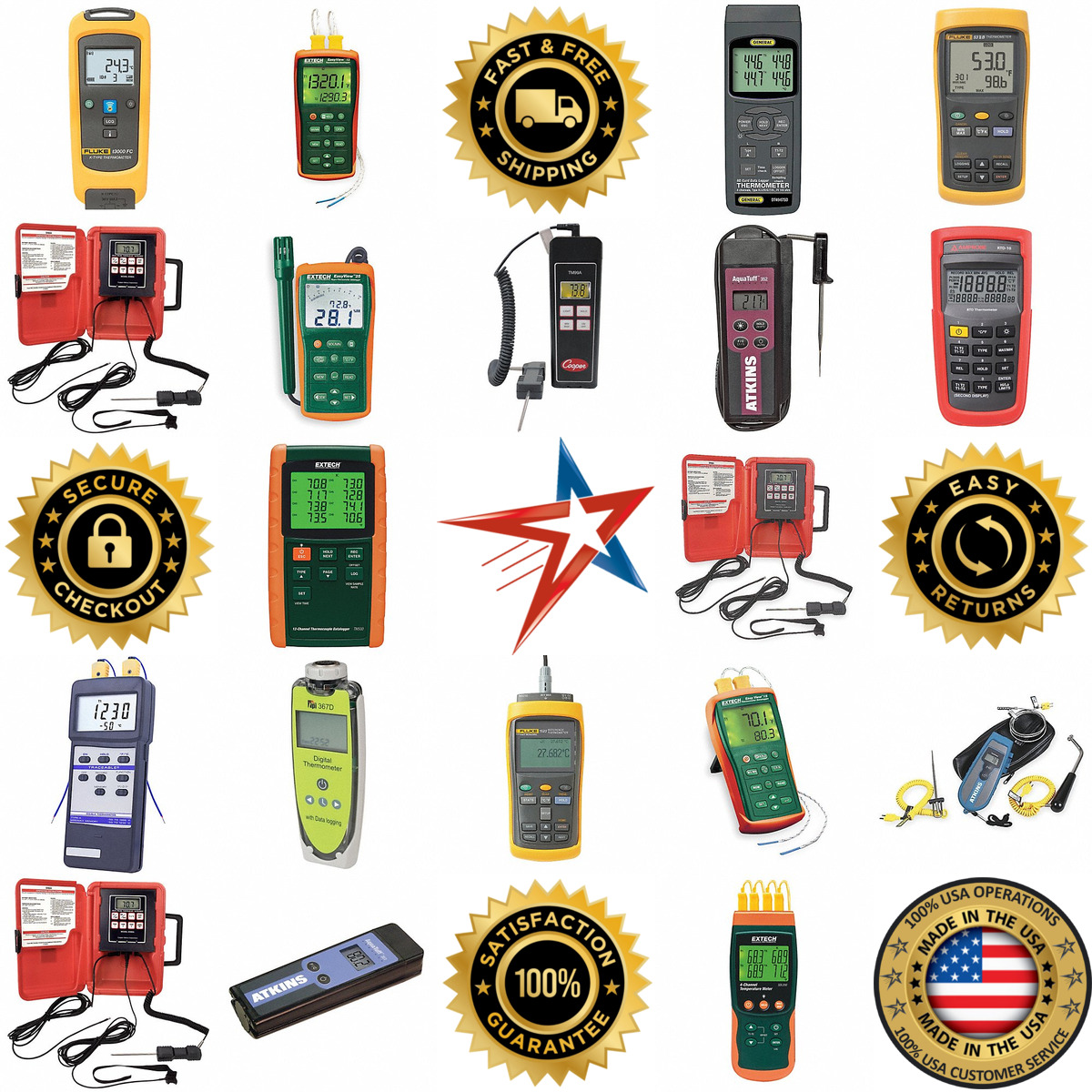 A selection of Handheld Temperature Meters products on GoVets