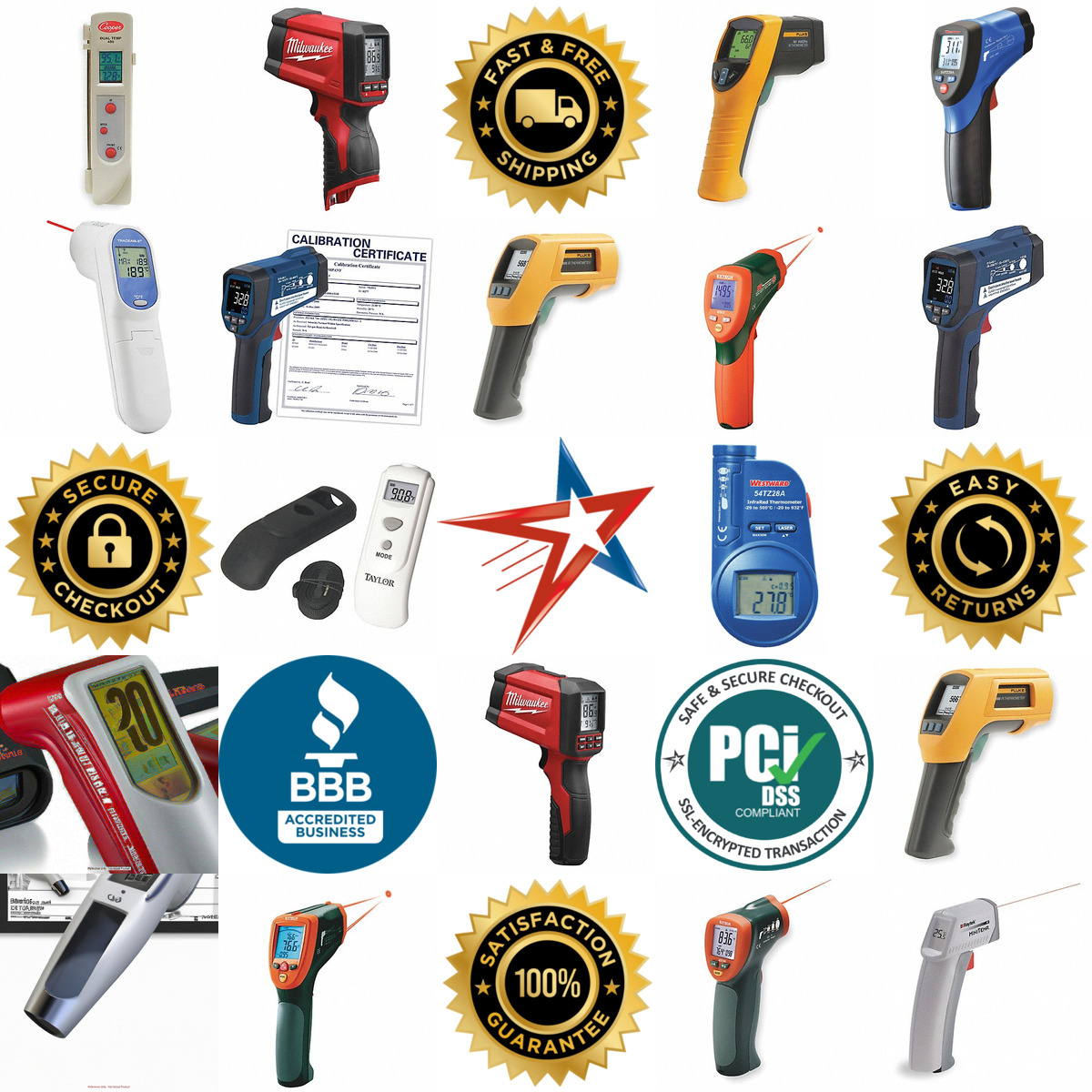 A selection of Infrared Thermometers products on GoVets
