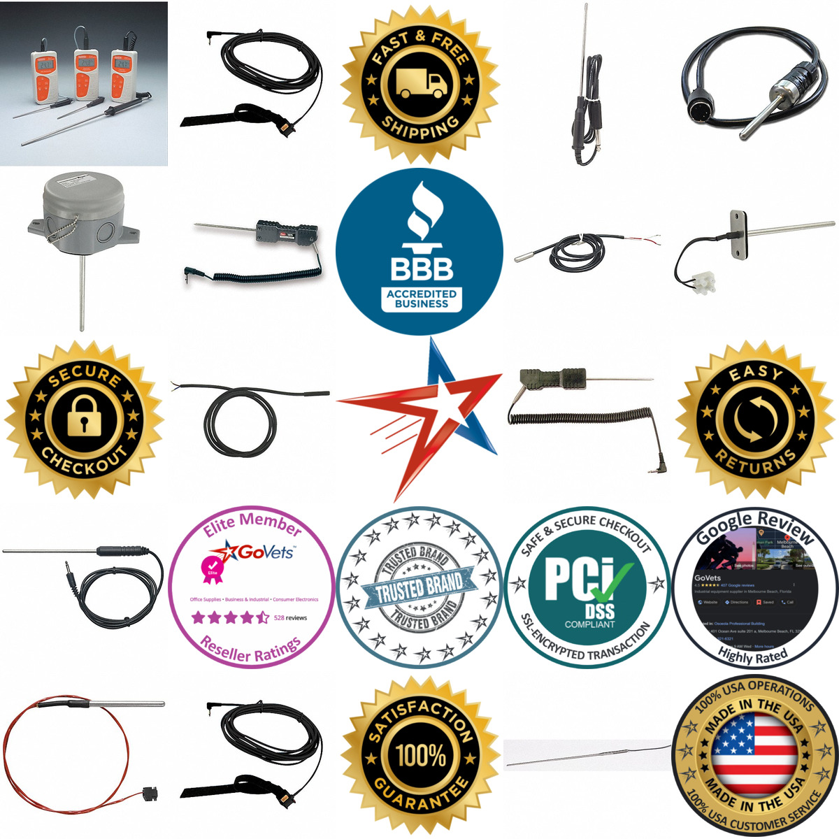 A selection of Thermistor Probes products on GoVets