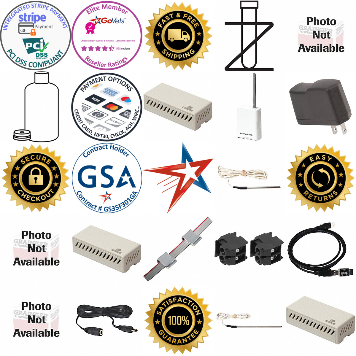 A selection of Wireless Monitoring System Housing and Accessories products on GoVets