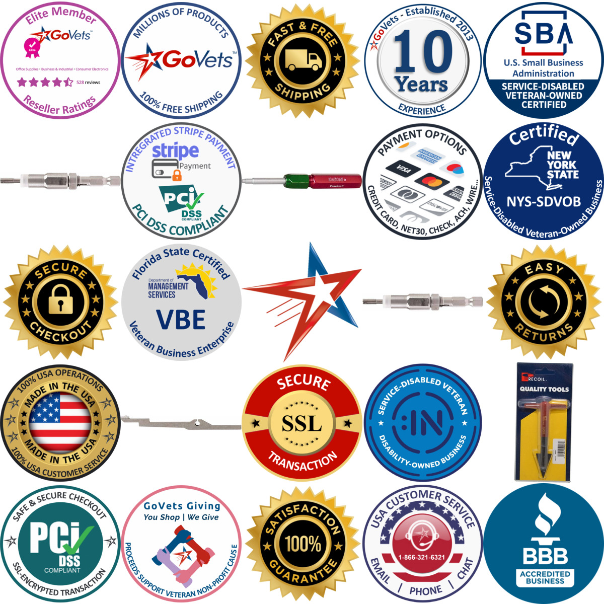 Millions of Products A selection of Thread Insert Extracting Tools products on GoVets