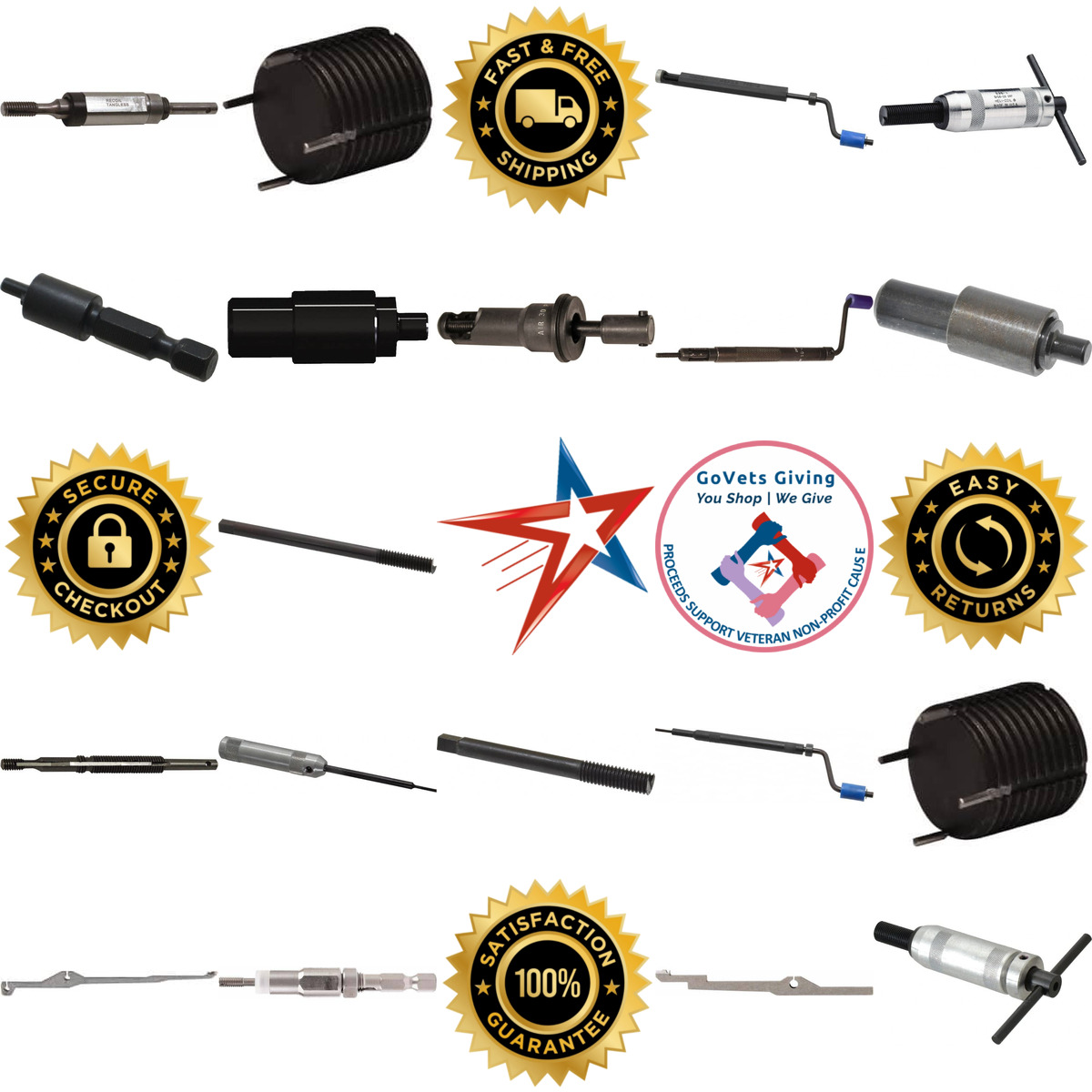 Millions of Products A selection of Thread Insert Hand Installation Tools products on GoVets