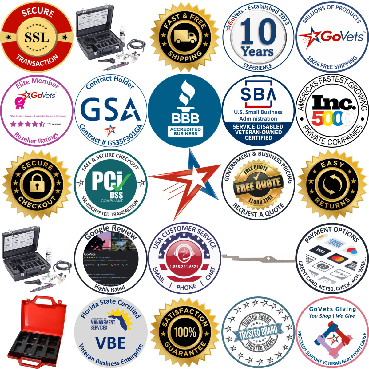 Millions of Products A selection of Thread Insert Tool Kits products on GoVets