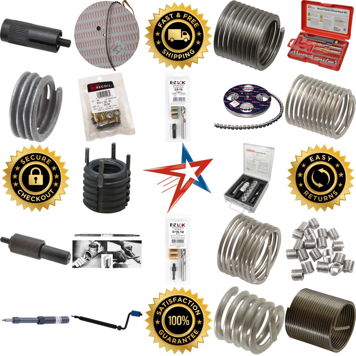 A selection of Thread Repair and Reinforcement products on GoVets