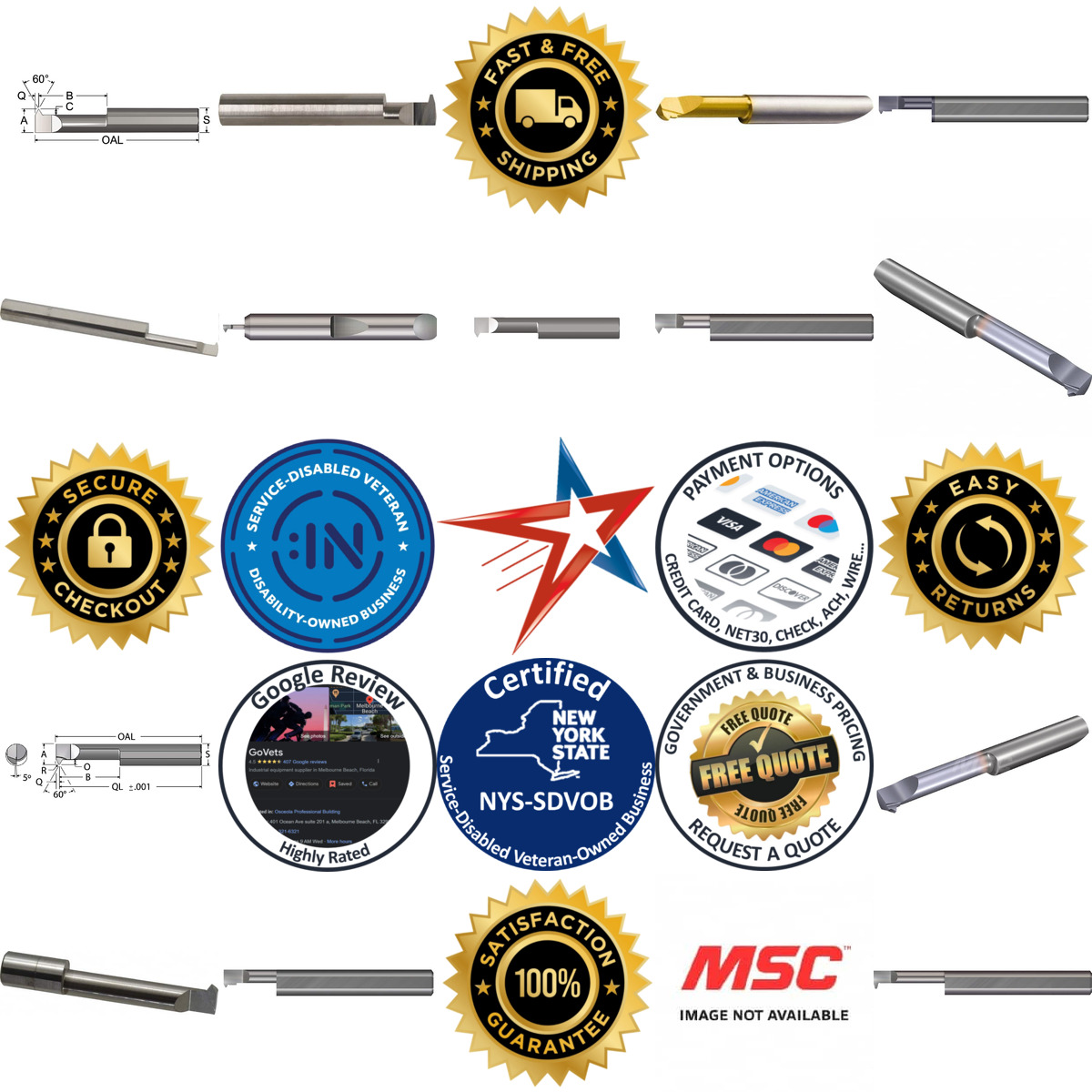 Millions of Products A selection of Single Point Threading Tools products on GoVets