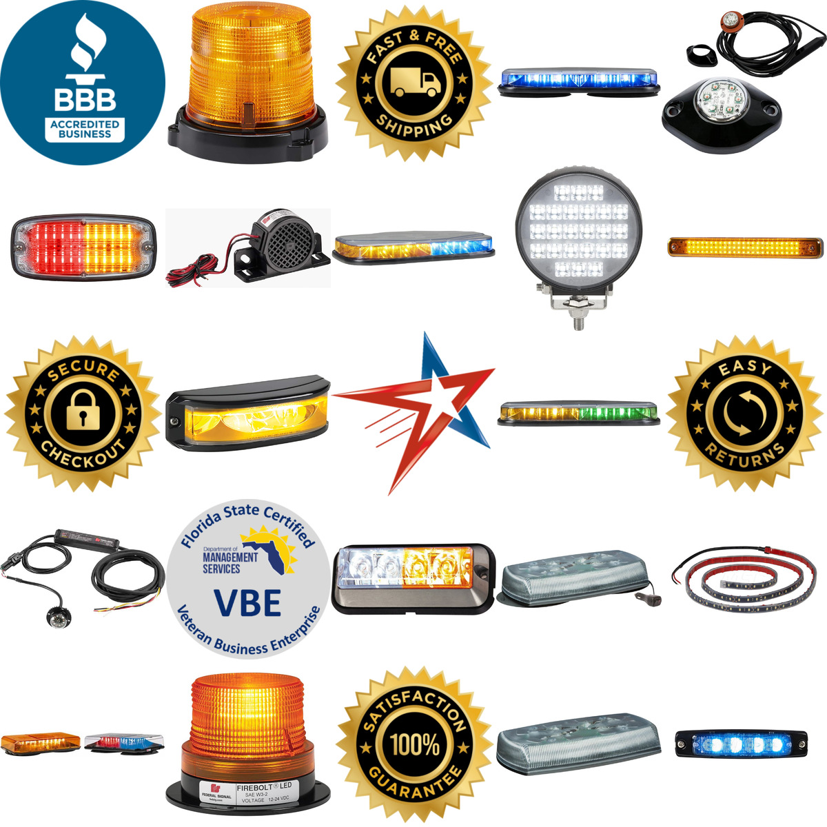 A selection of Emergency Light Assemblies products on GoVets