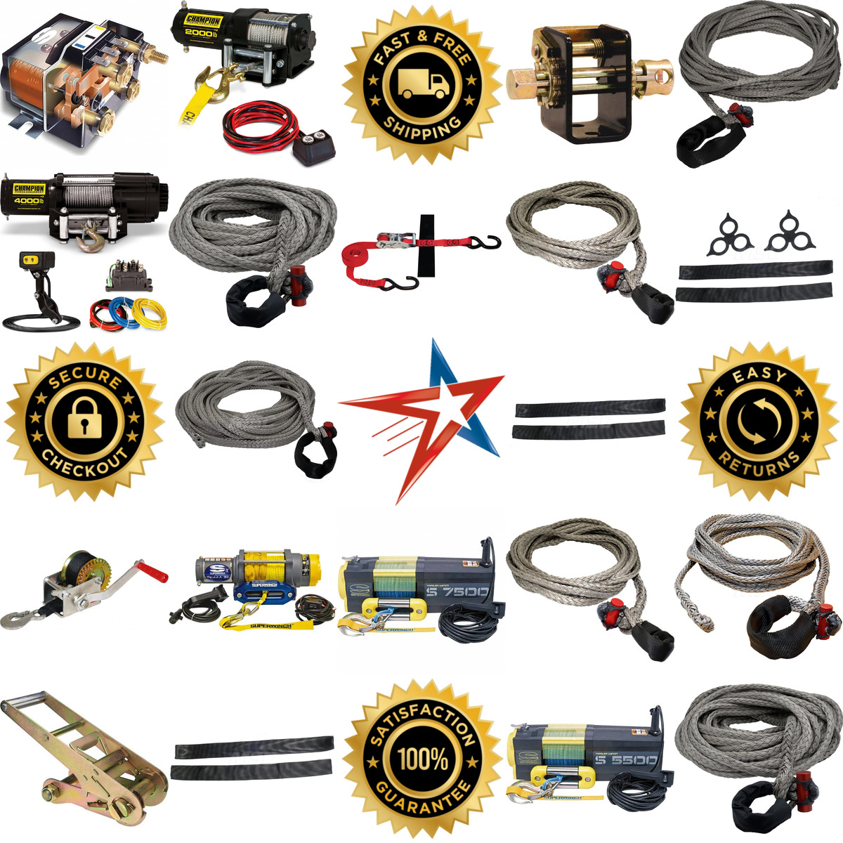A selection of Winches and Accessories products on GoVets
