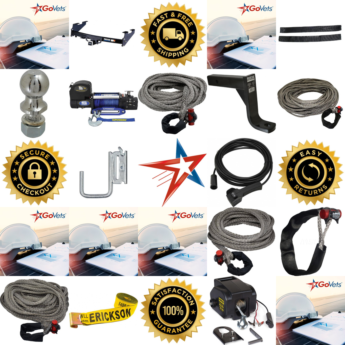 A selection of Tow Ropes Hitches and Winches products on GoVets