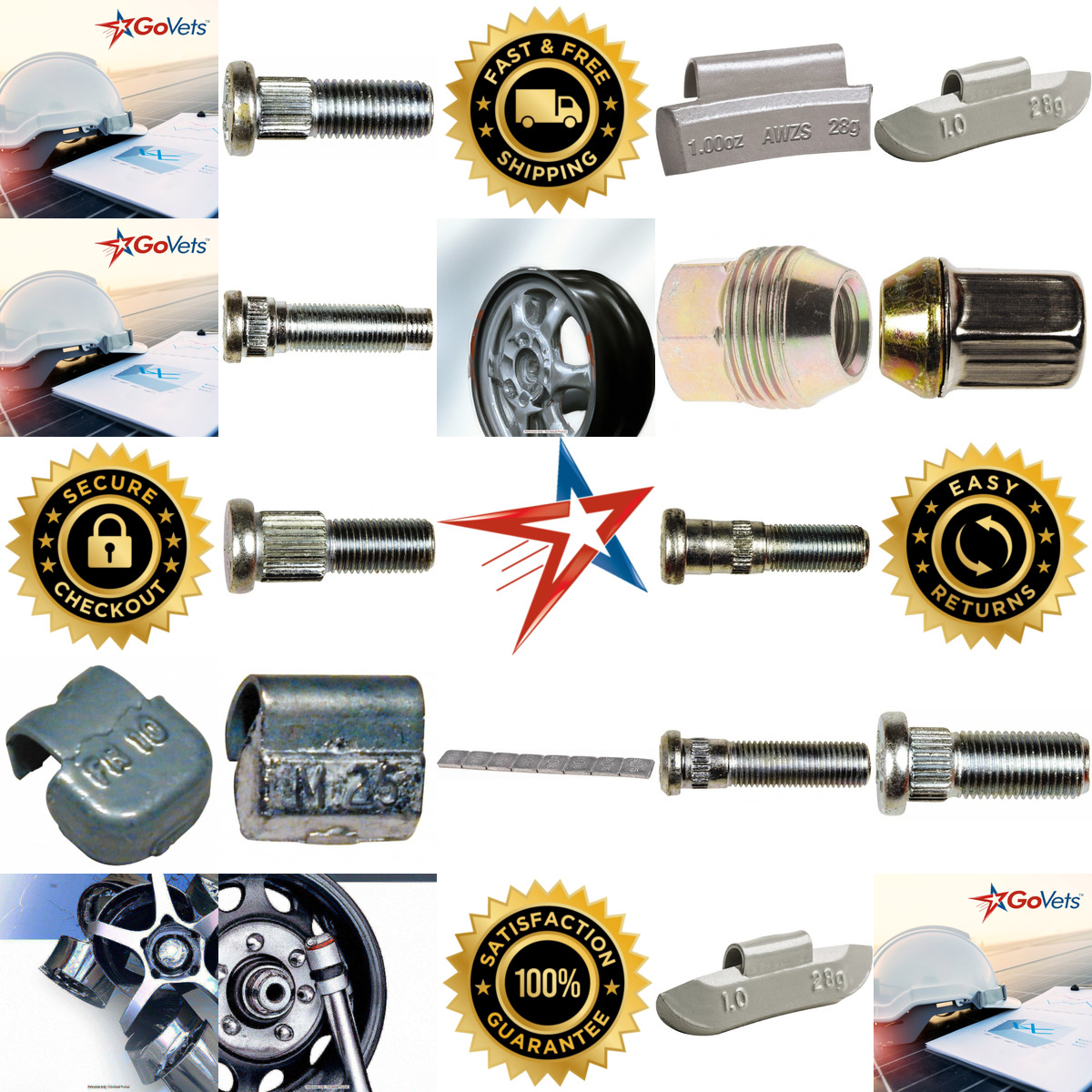 A selection of Automotive Wheel Hardware products on GoVets