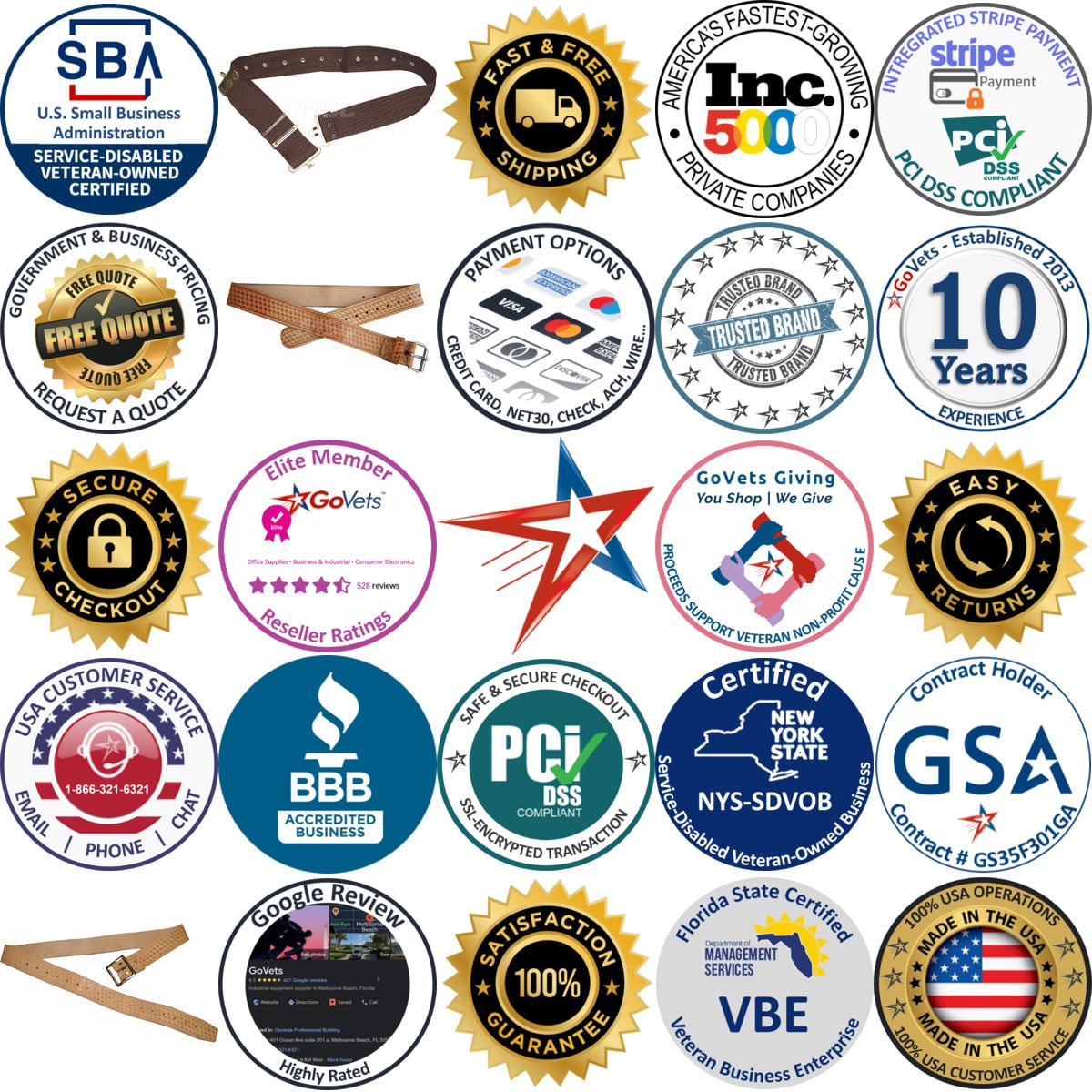 A selection of Bon Tool products on GoVets