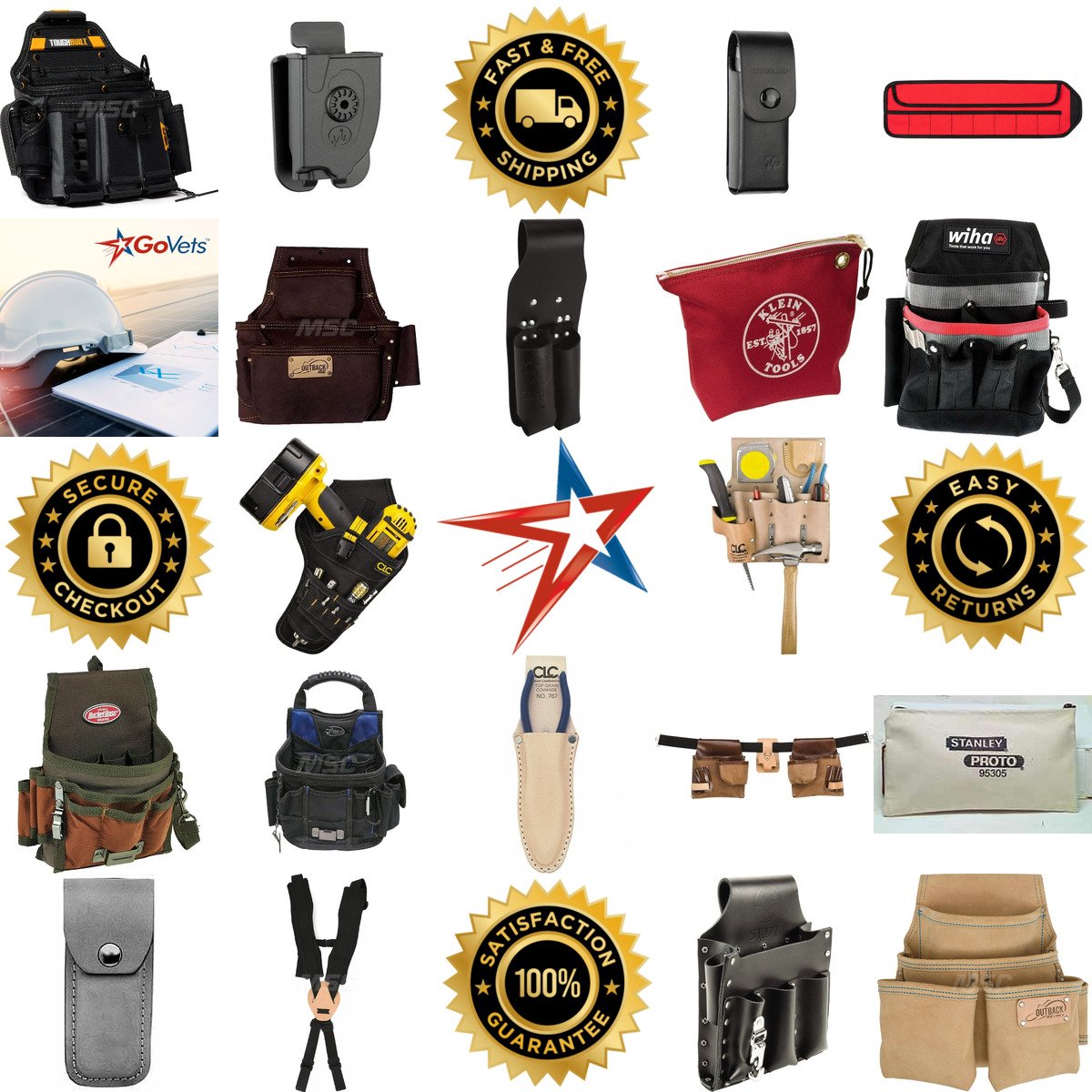 A selection of Tool Pouches and Holsters products on GoVets