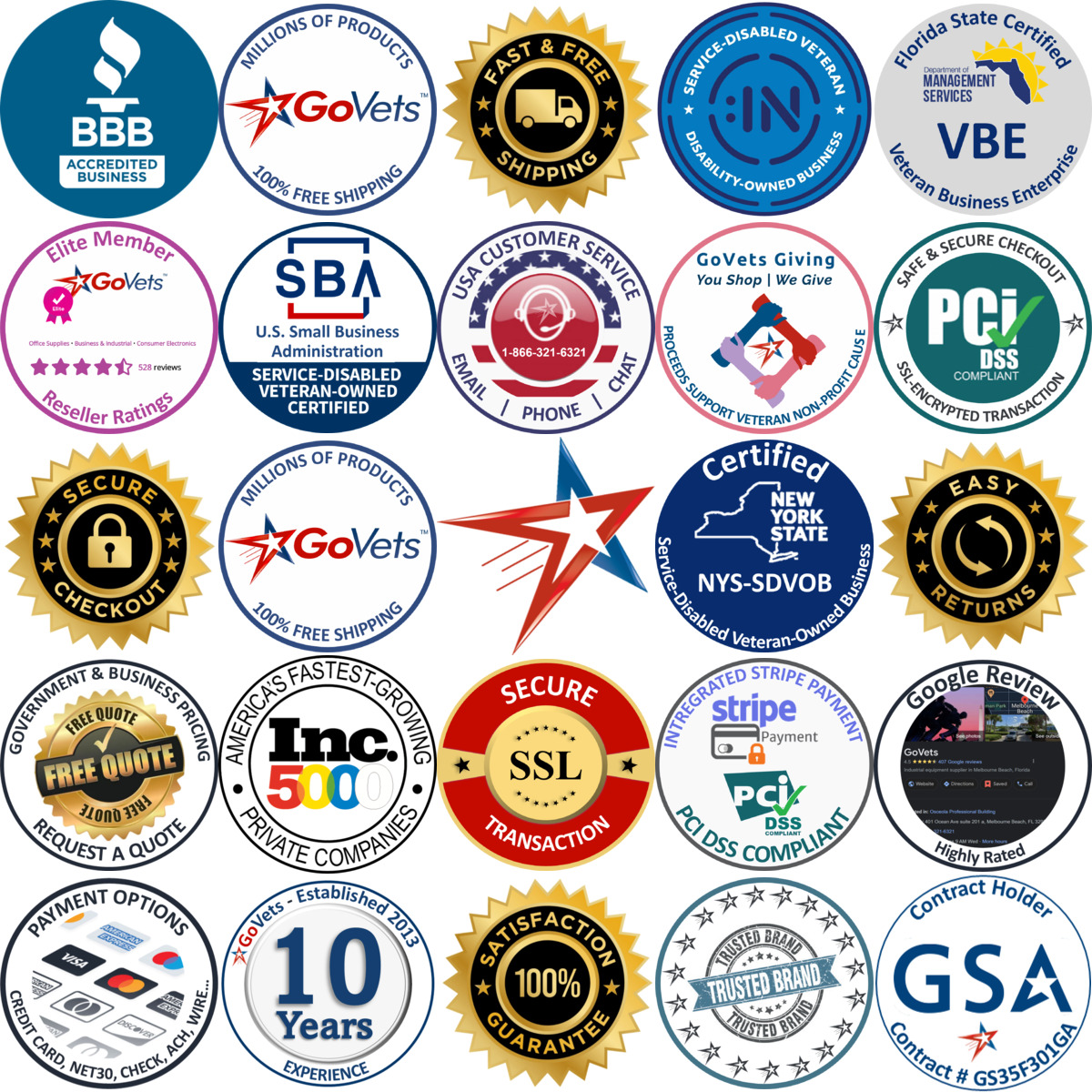 A selection of Sledge Hammers products on GoVets